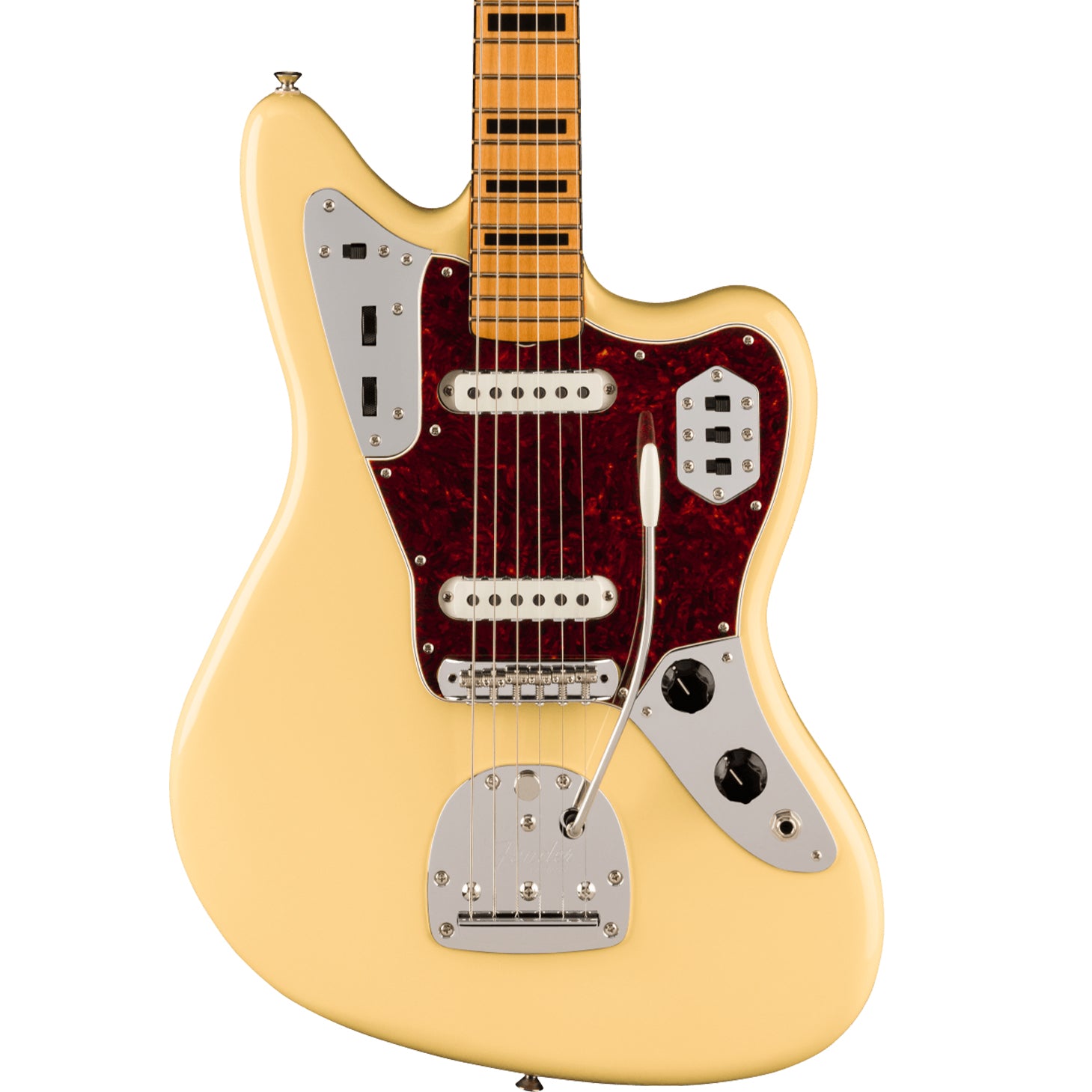 Fender Vintera II '70s Jaguar (Maple Fingerboard, Vintage White)