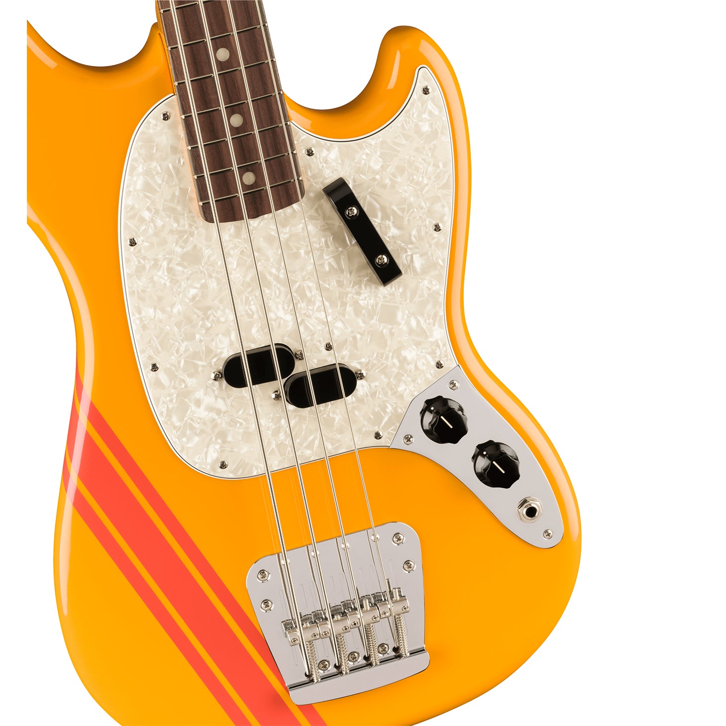 Fender Vintera II '70s Competition Mustang Bass (Rosewood Fingerboard, Competition Orange)