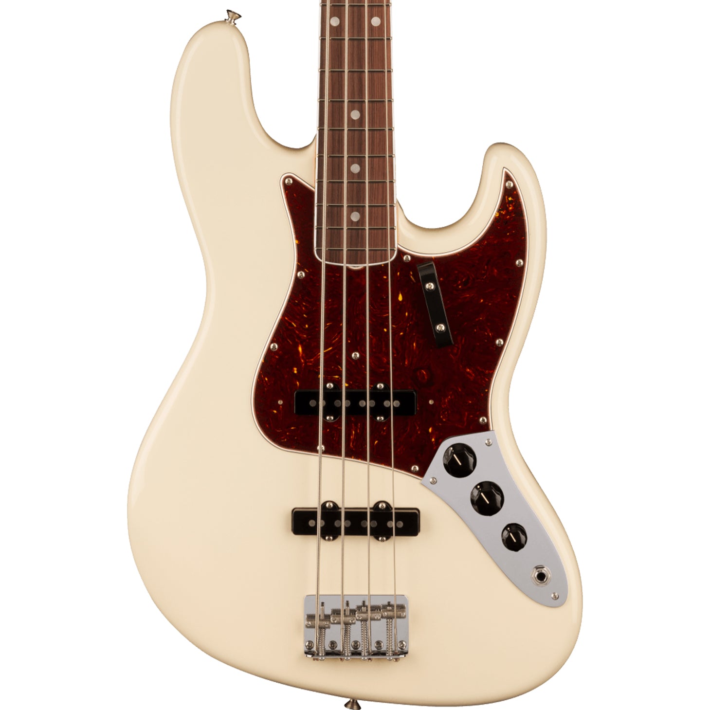 Fender American Vintage II 1966 Jazz Bass (Rosewood Fingerboard, Olympic White)