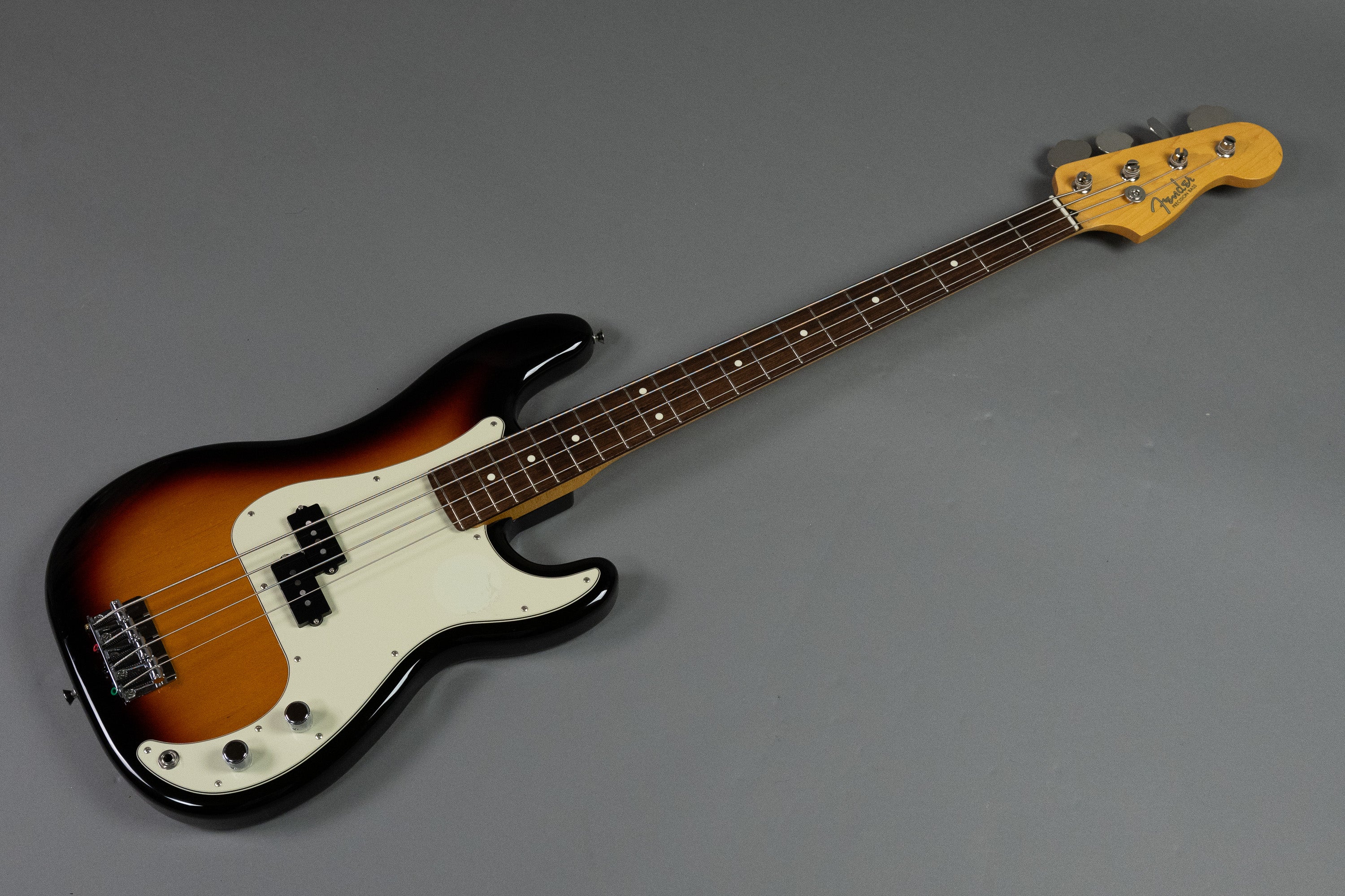 2021 Fender Hybrid II Precision Bass (Japan, Sunburst)