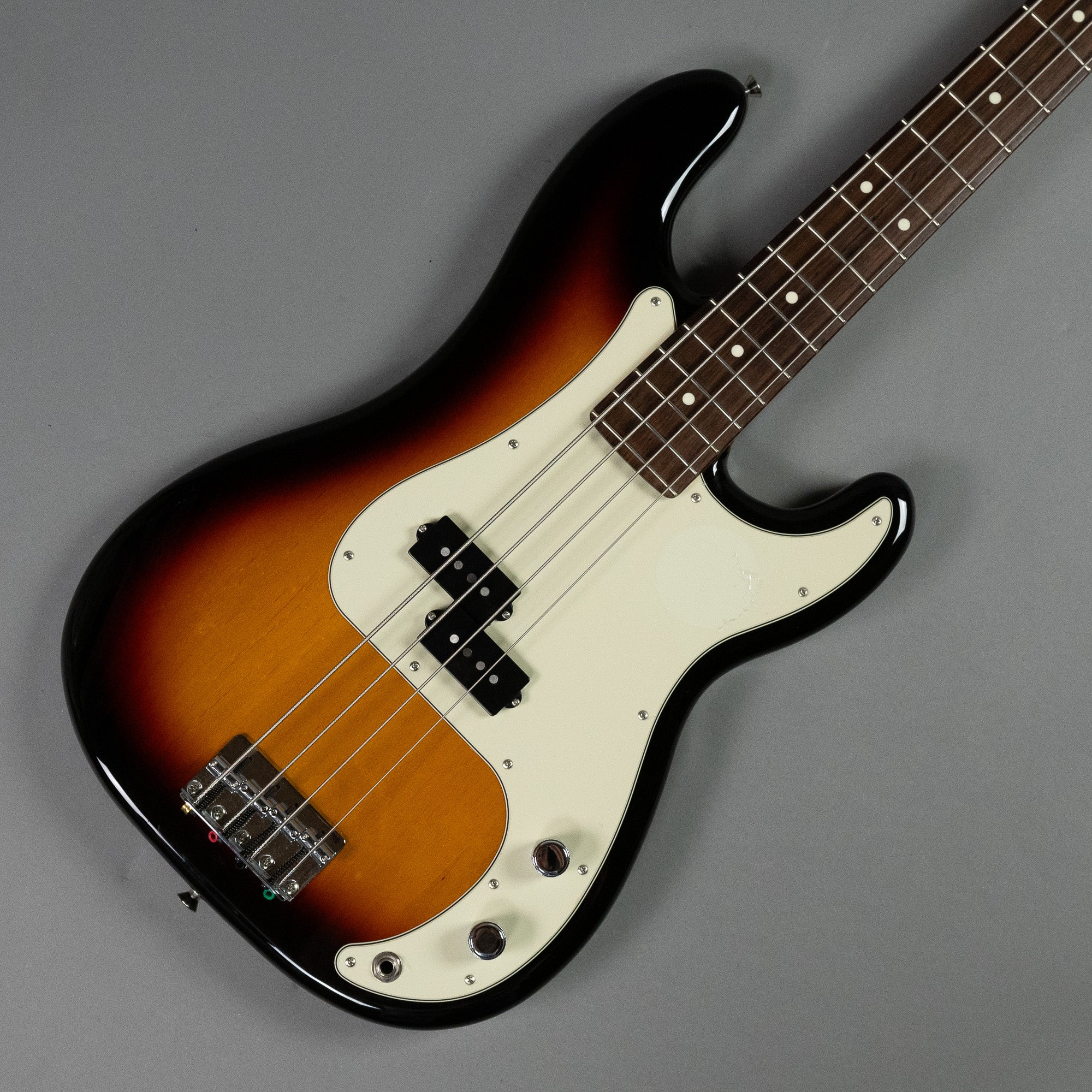 2021 Fender Hybrid II Precision Bass (Japan, Sunburst)