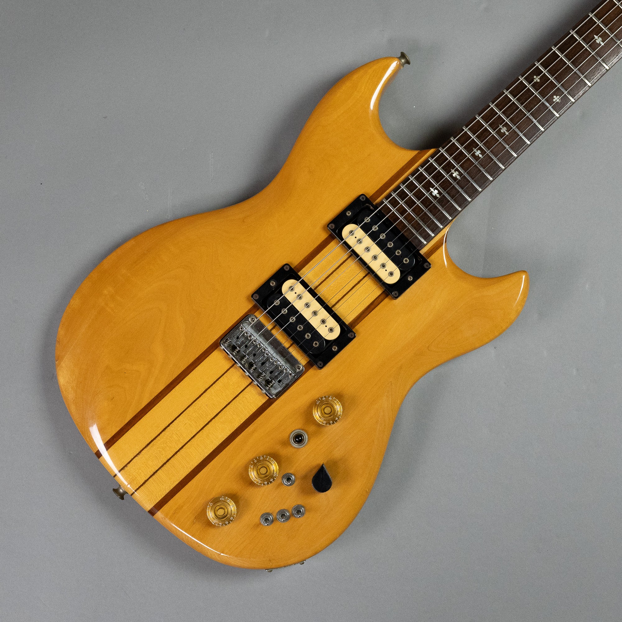 1980 Aria Pro II TS-500 Trisound (Japan, Natural, Gig Bag)