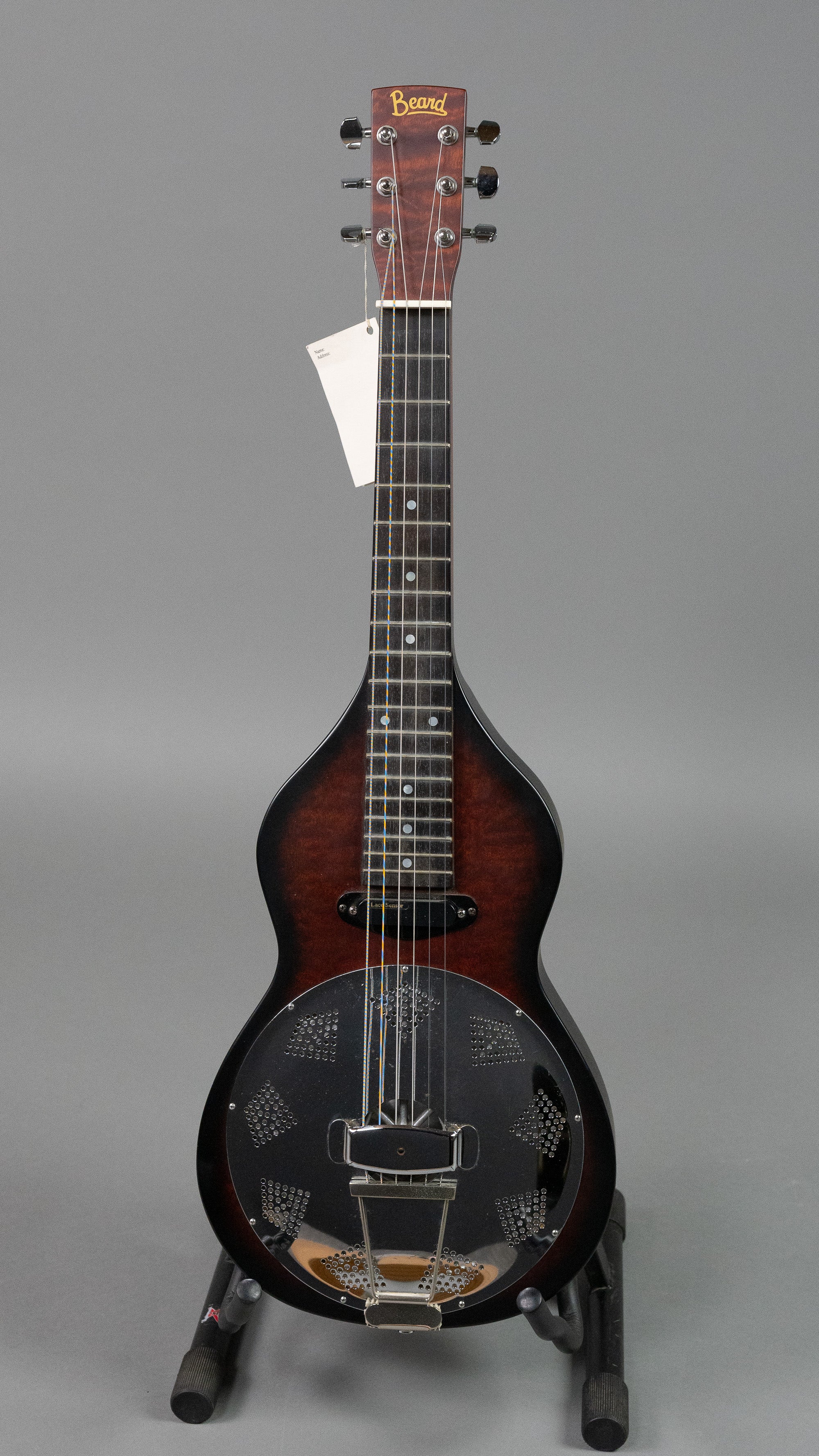 c1990s Beard Road-O-Phonic Resonator (USA, Square Neck, Pickup)