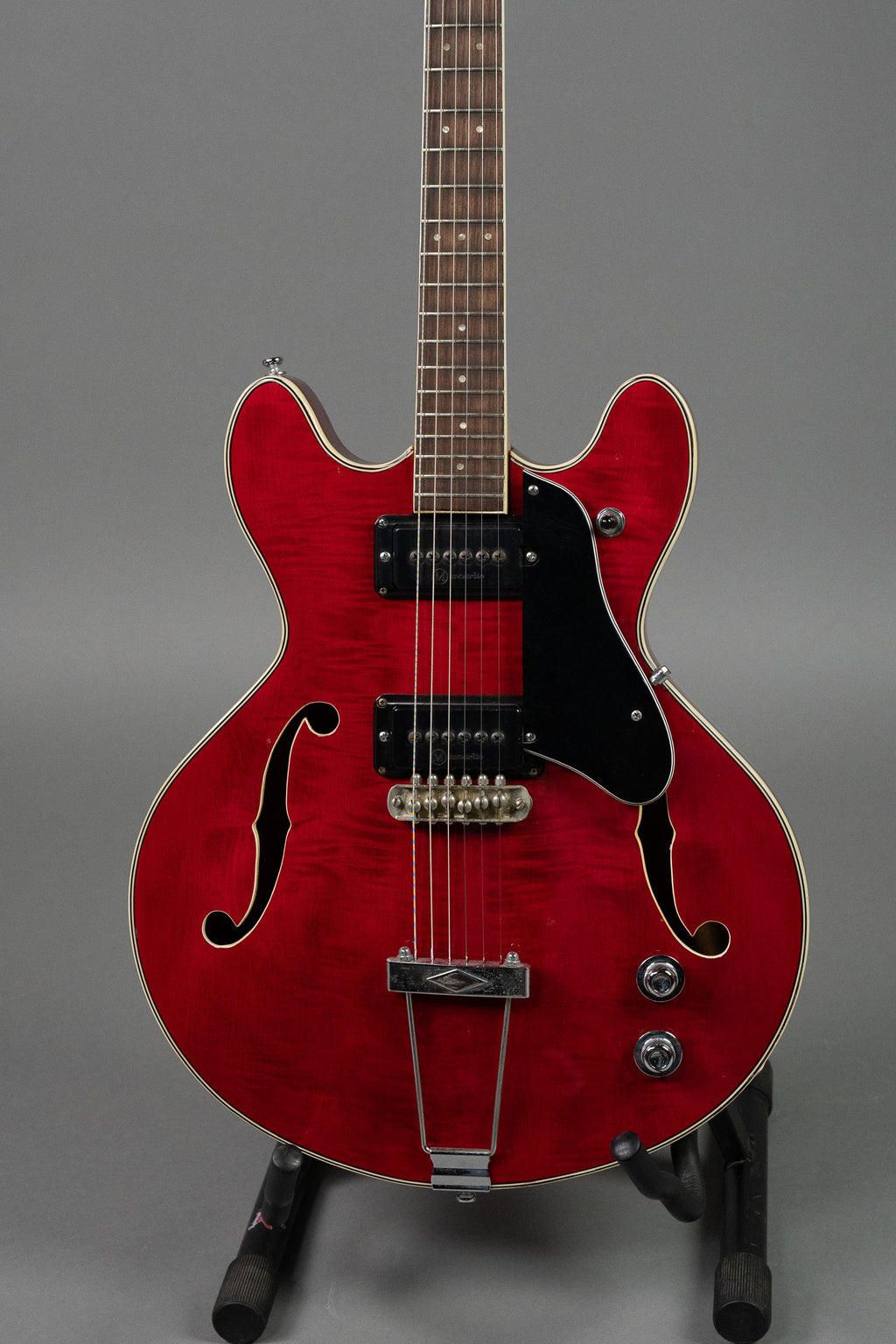 c1970s Mosrite Avenger Semi Hollow Red (Japan, Cherry Red)