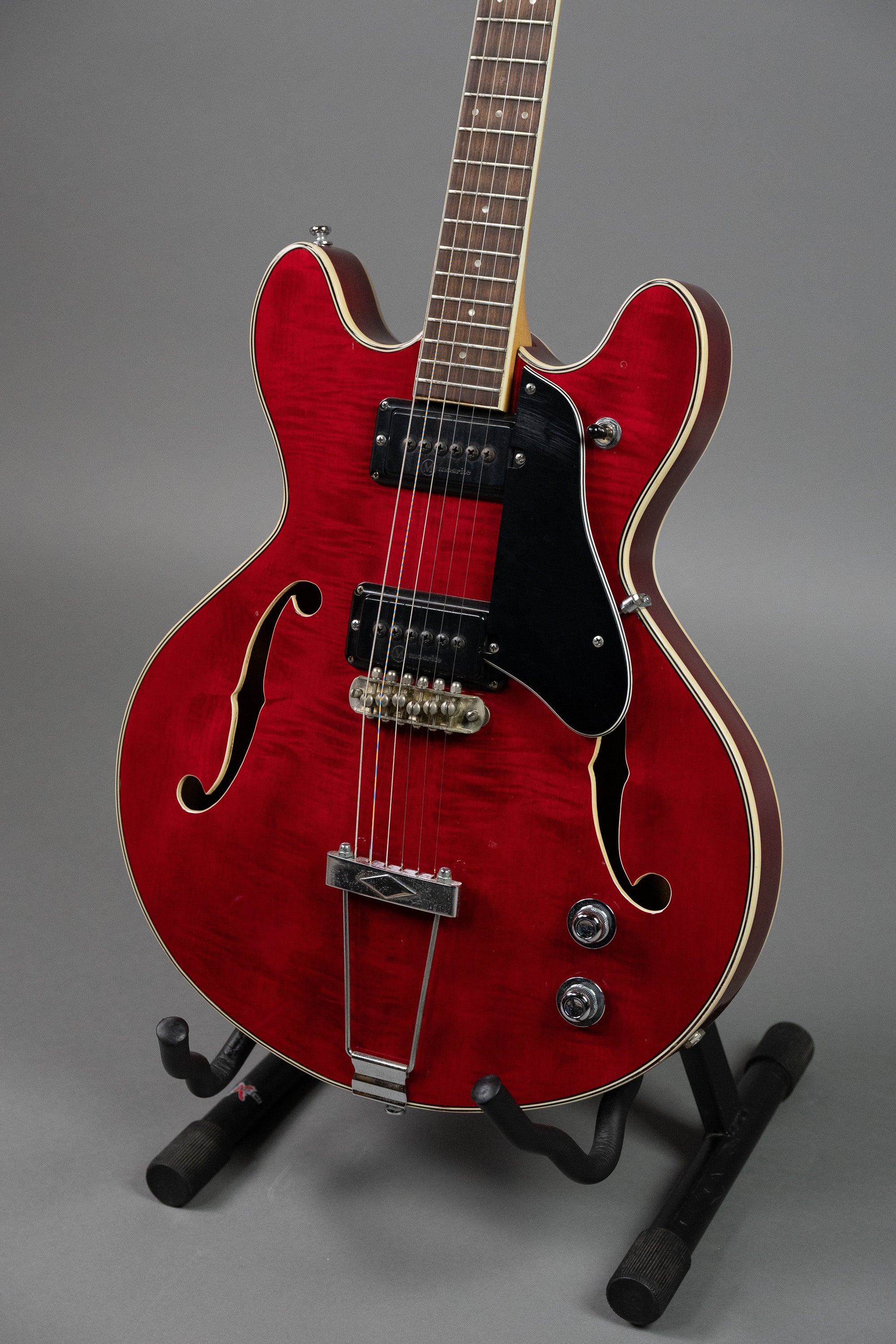 c1970s Mosrite Avenger Semi Hollow Red (Japan, Cherry Red)