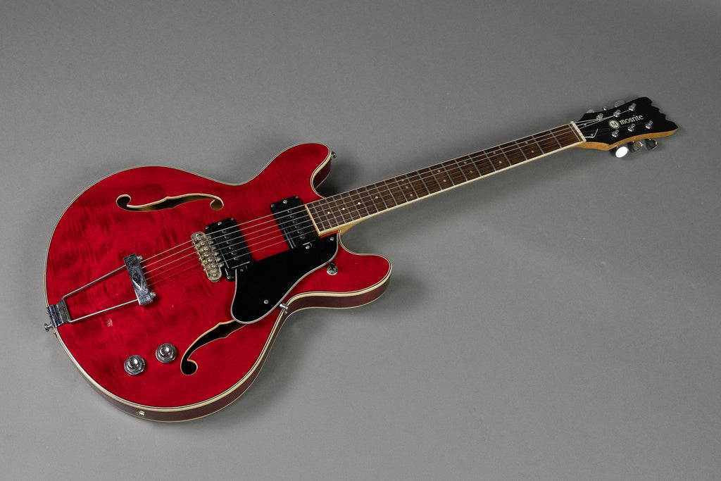 c1970s Mosrite Avenger Semi Hollow Red (Japan, Cherry Red)