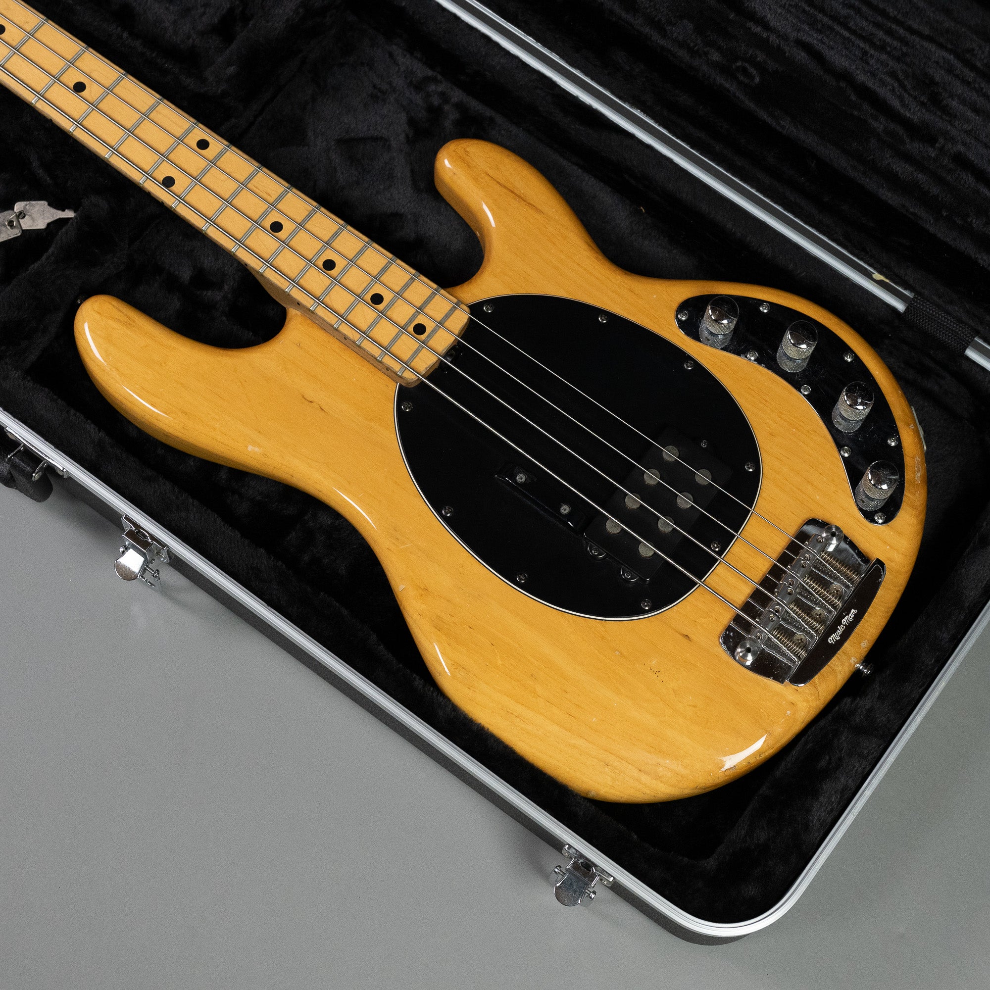 1997 Ernie Ball Music Man EX Stingray (USA / Japan, Natural, HSC)