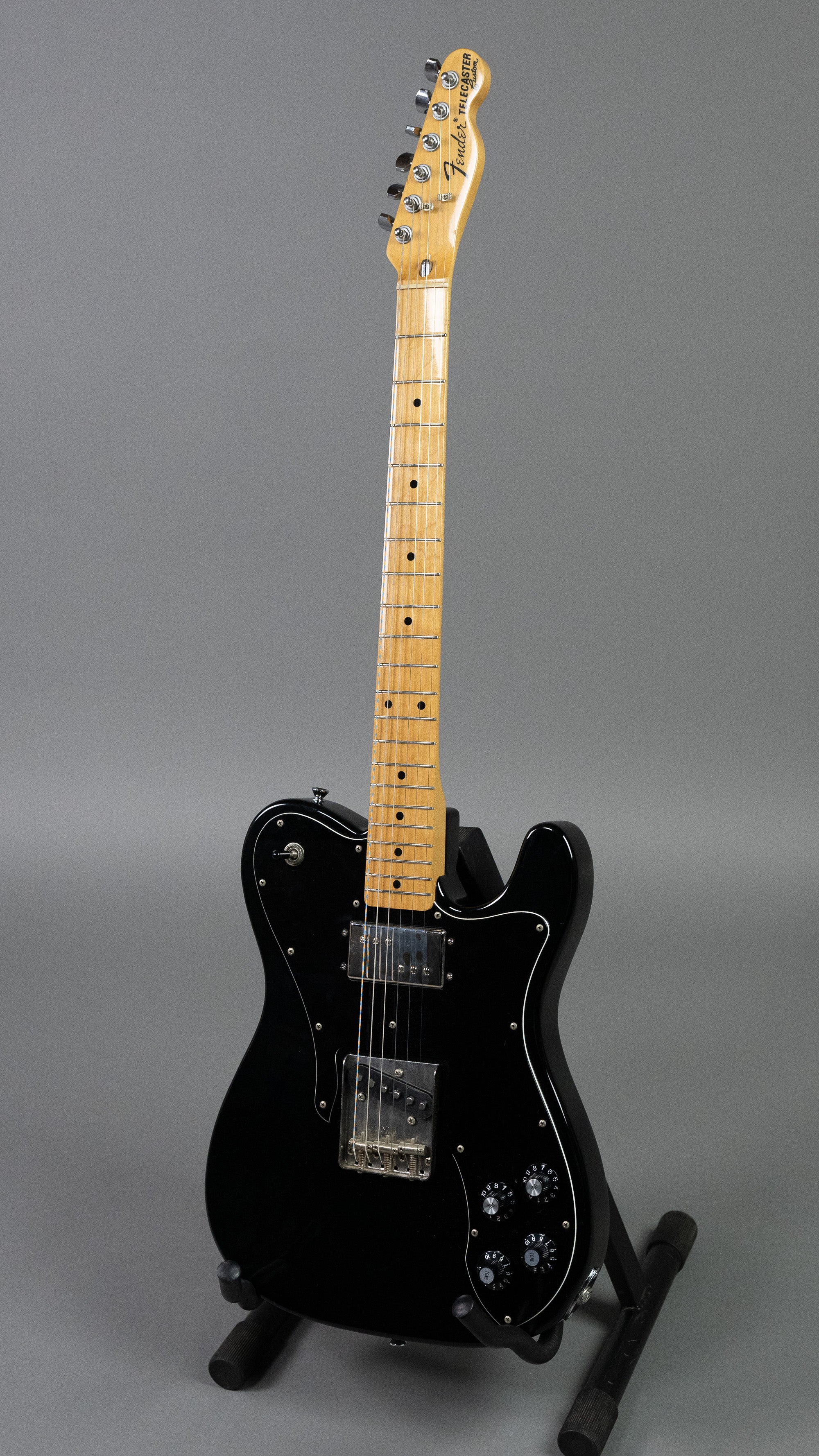 2002 Fender Telecaster Custom (Japan, Black, HSC)