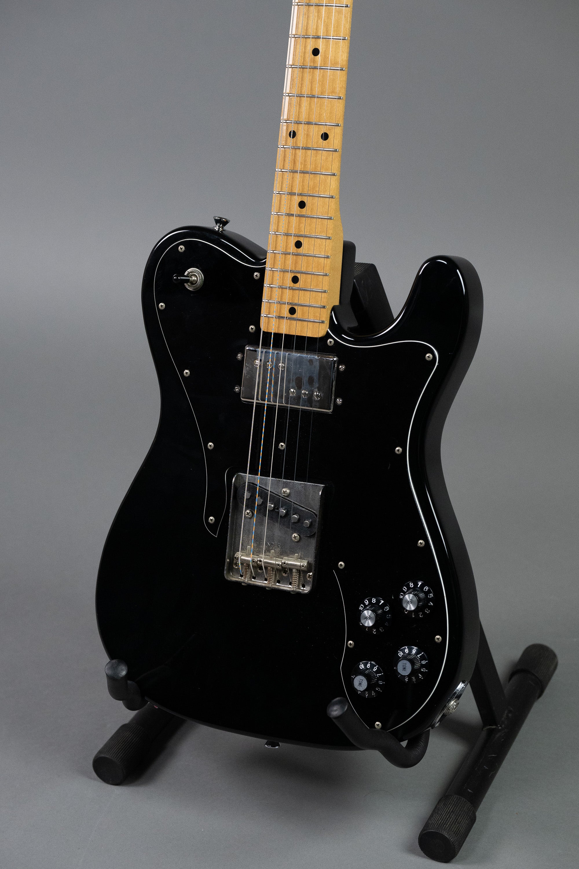 2002 Fender Telecaster Custom (Japan, Black, HSC)