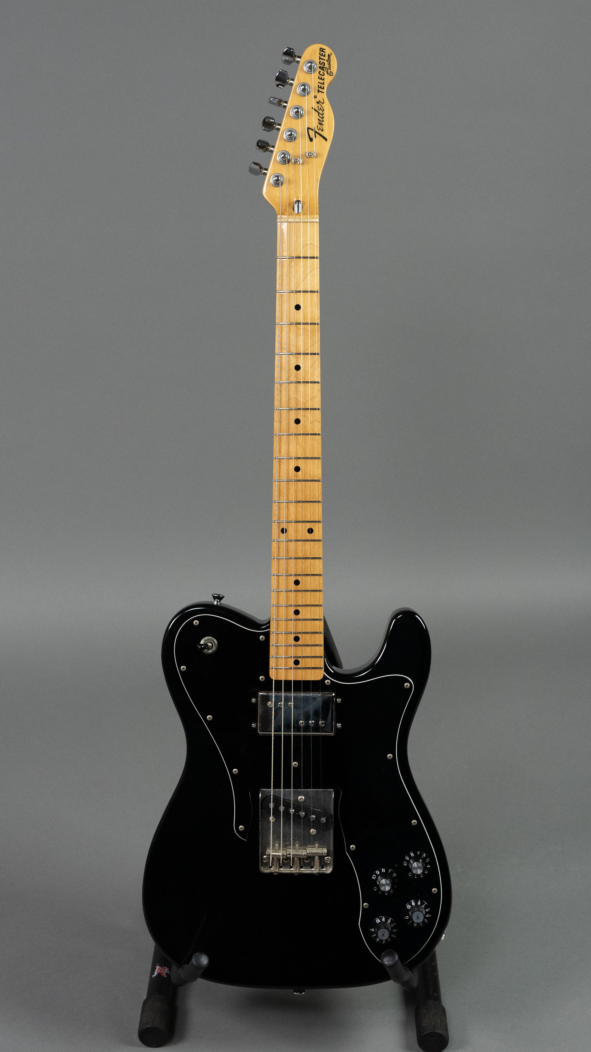 2002 Fender Telecaster Custom (Japan, Black, HSC)