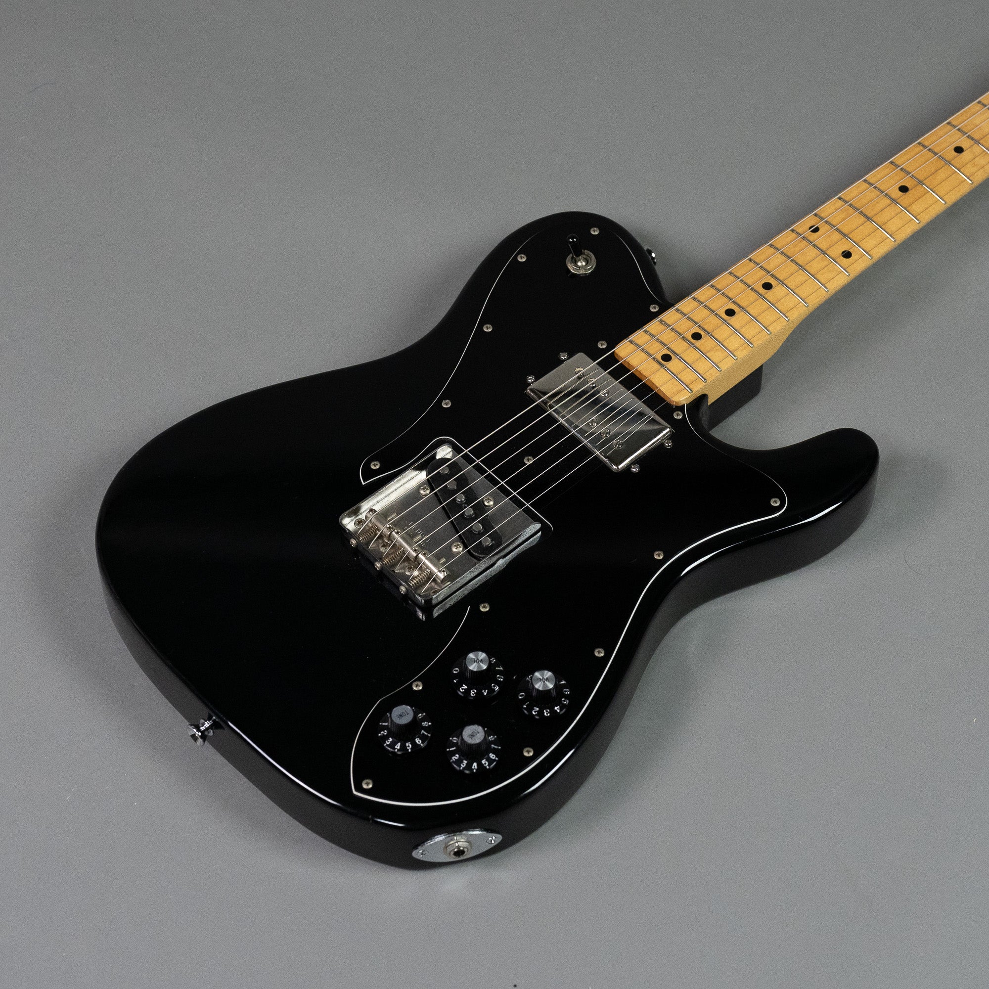 2002 Fender Telecaster Custom (Japan, Black, HSC)