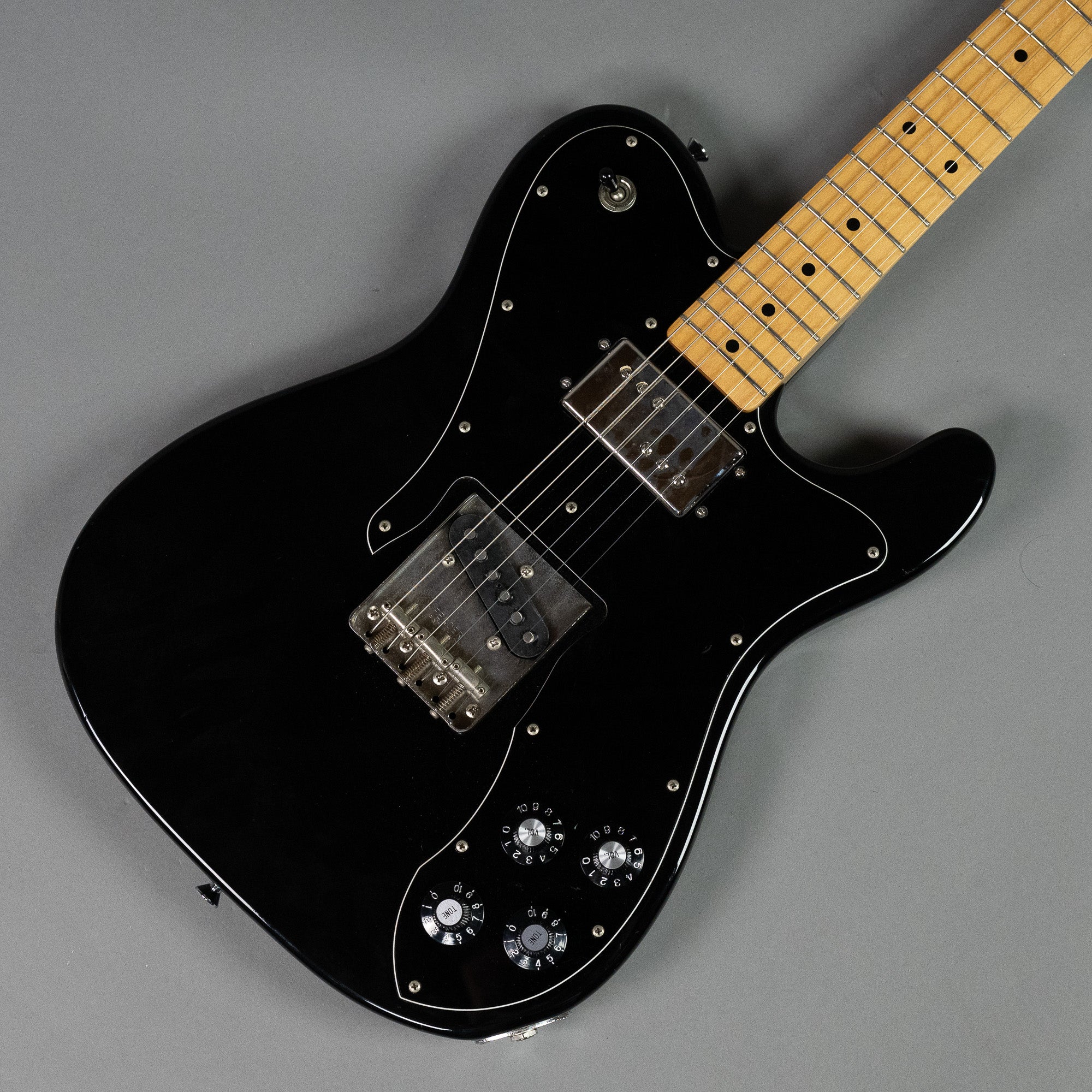 2002 Fender Telecaster Custom (Japan, Black, HSC)