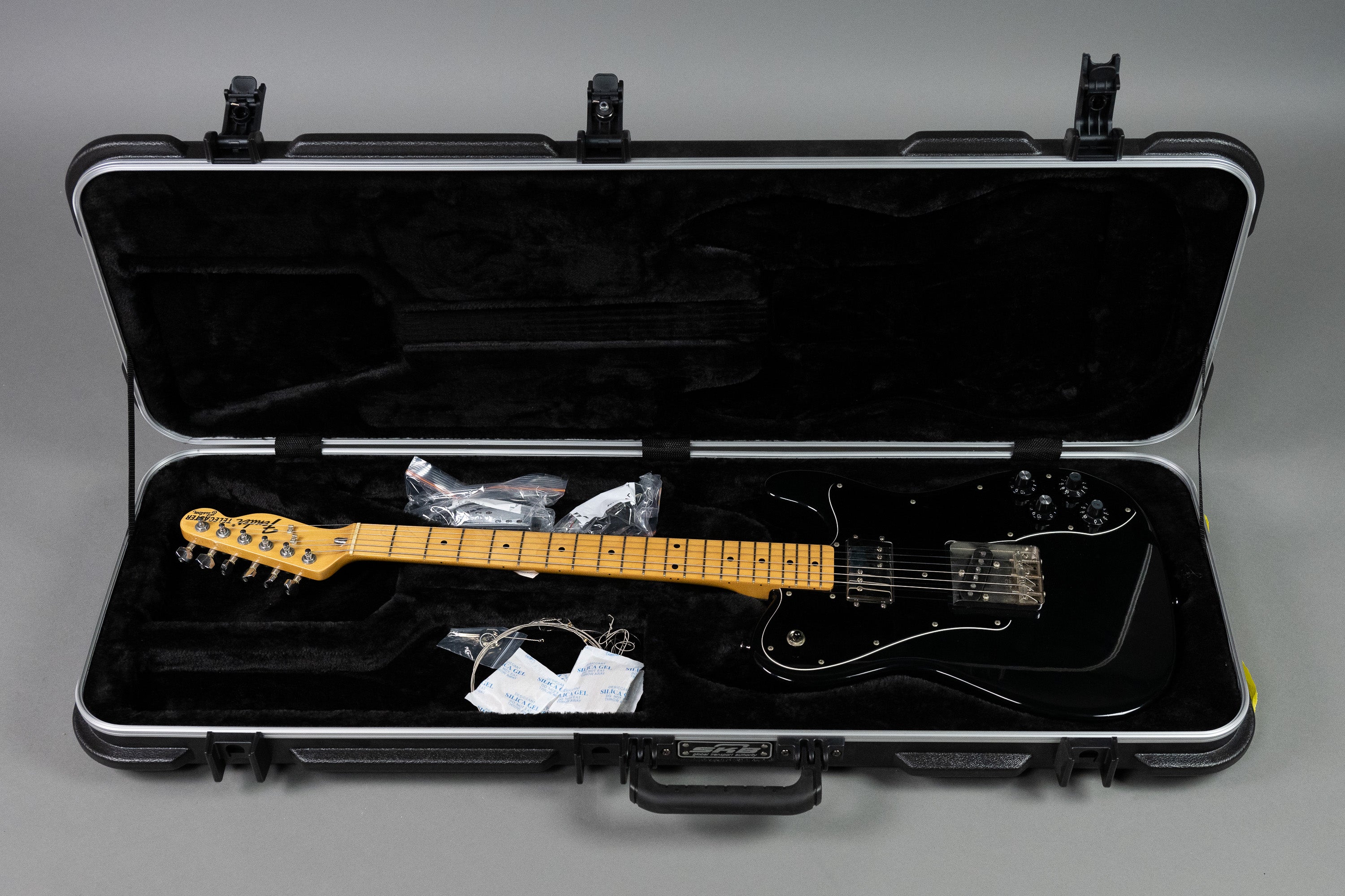 2002 Fender Telecaster Custom (Japan, Black, HSC)