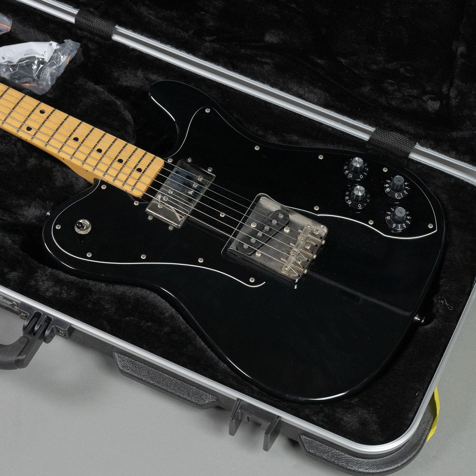 2002 Fender Telecaster Custom (Japan, Black, HSC)