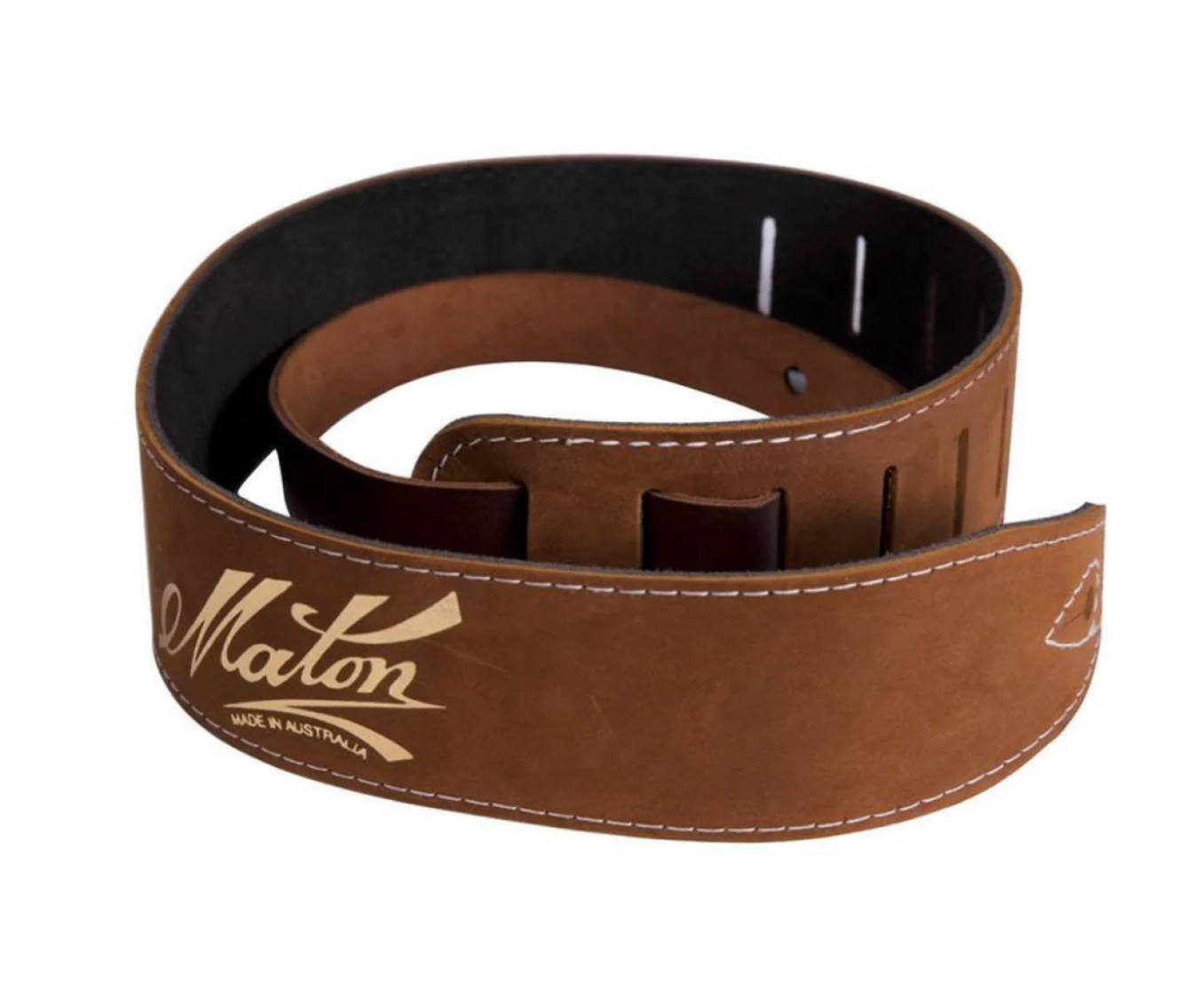 Maton 2.5 Soft Leather Strap (Brown)