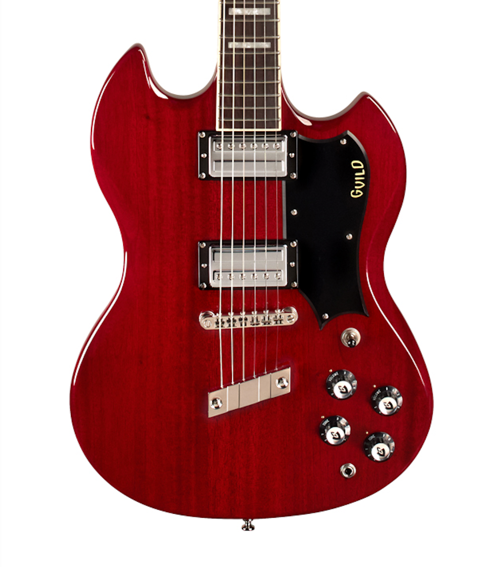 Guild Polara Deluxe - Cherry Red