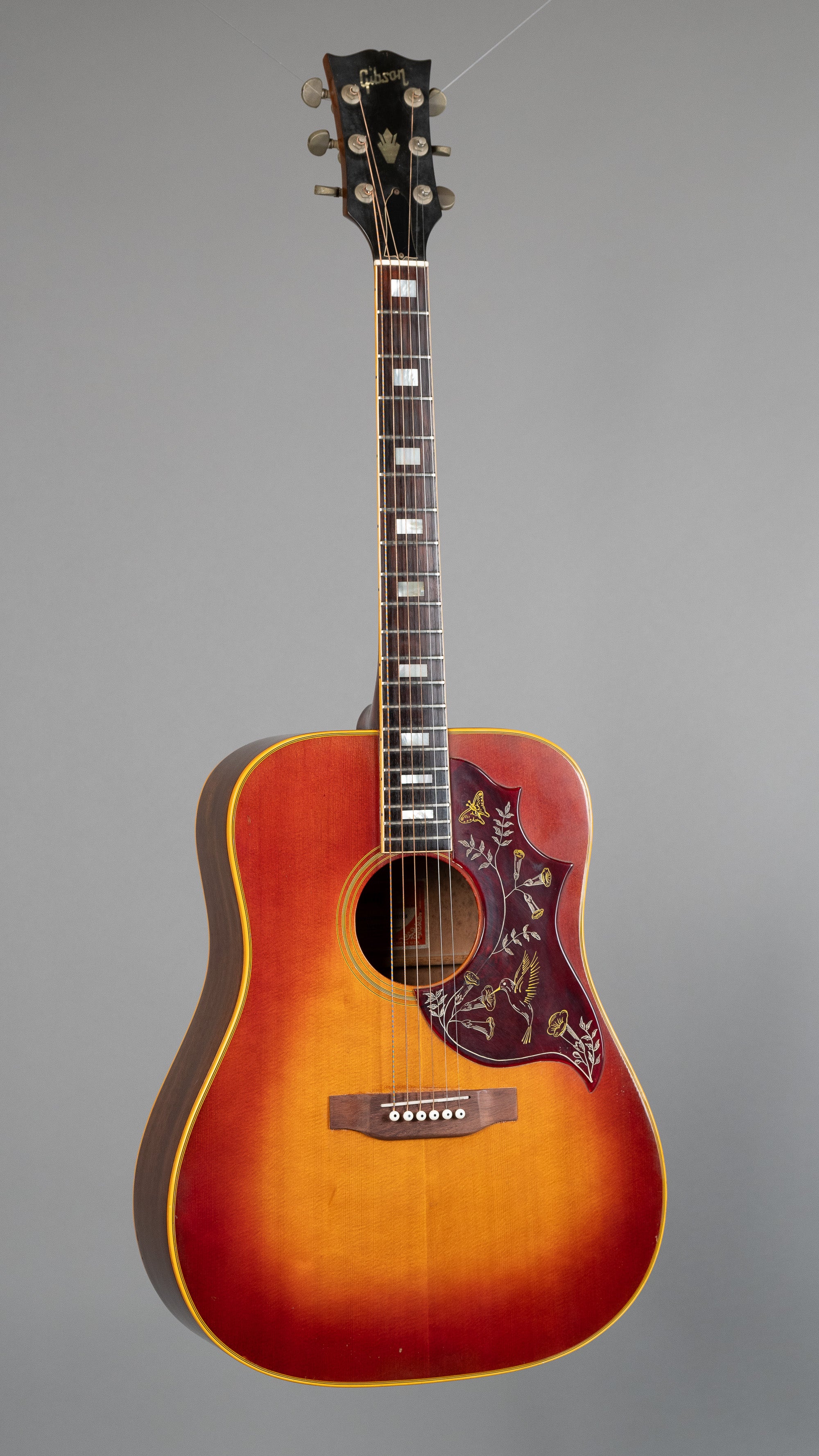 c1973 Gibson Hummingbird Custom (USA, Sunburst, HSC)