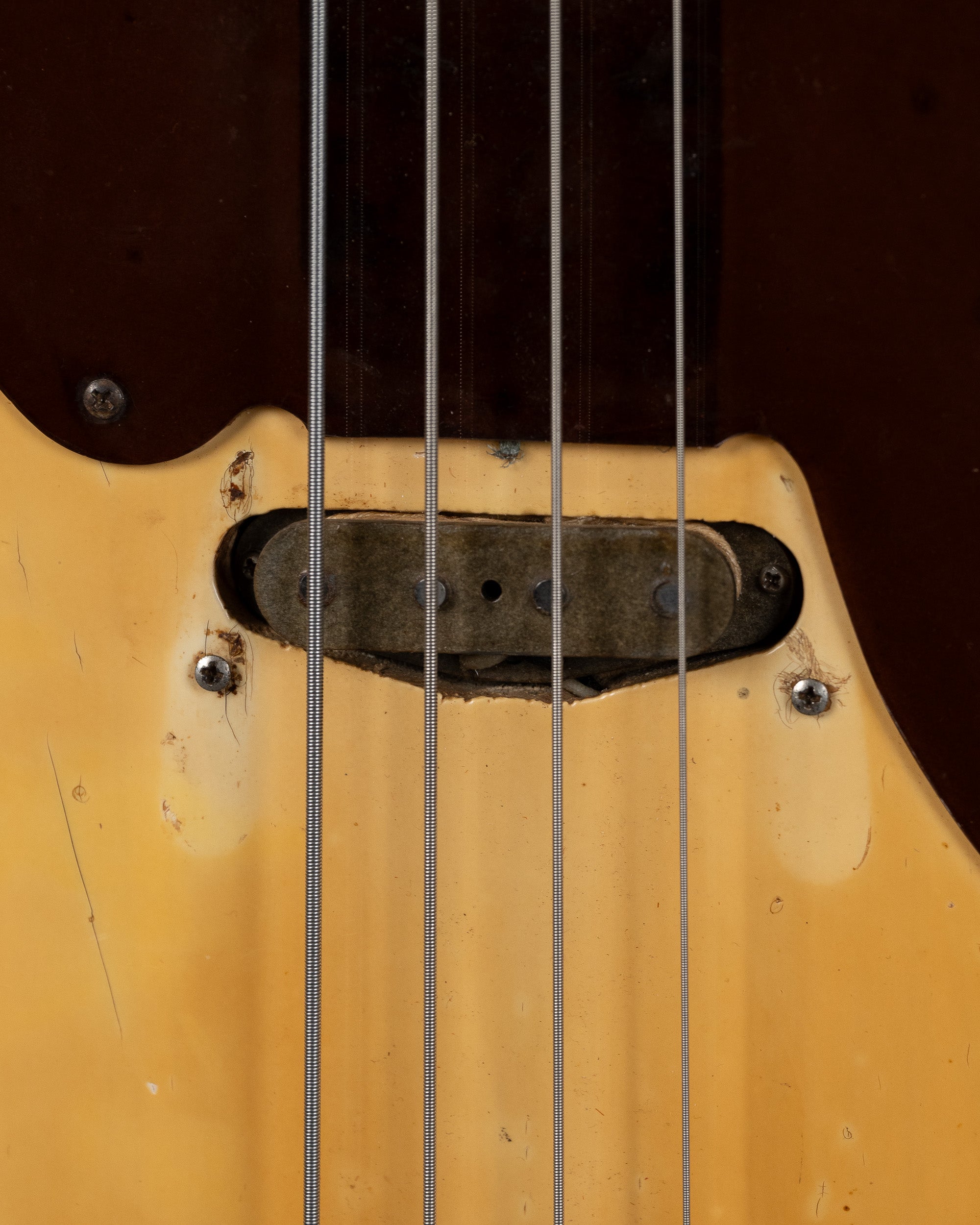 1968 Fender Telecaster Bass (USA, White, OHSC)