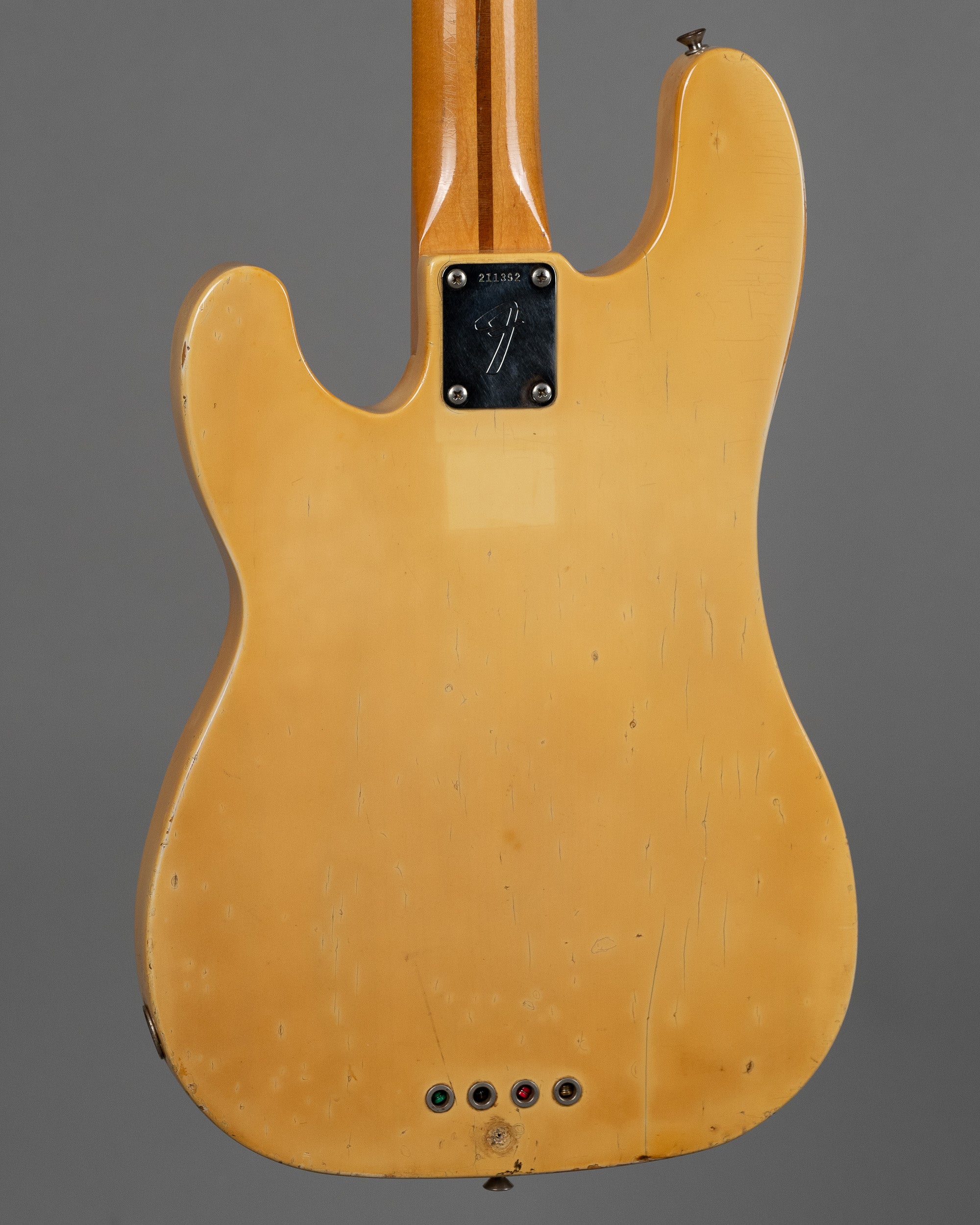 1968 Fender Telecaster Bass (USA, White, OHSC)