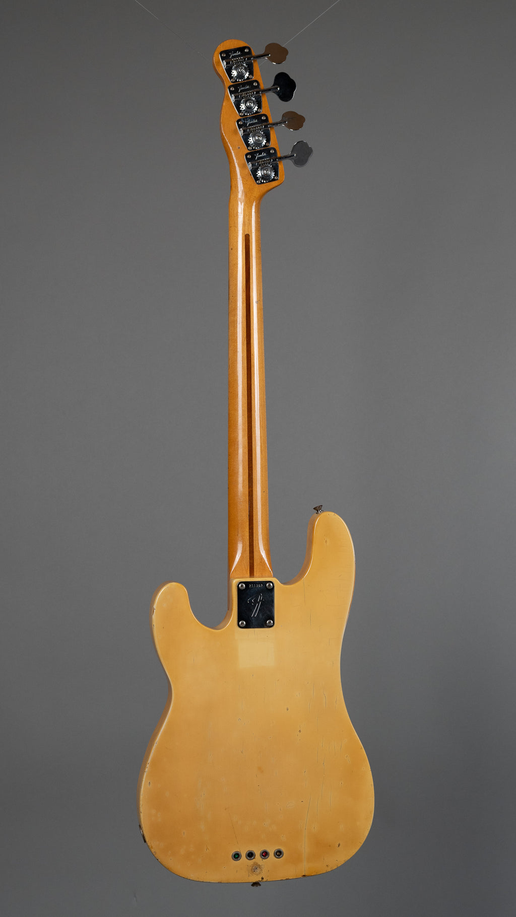 1968 Fender Telecaster Bass (USA, White, OHSC)