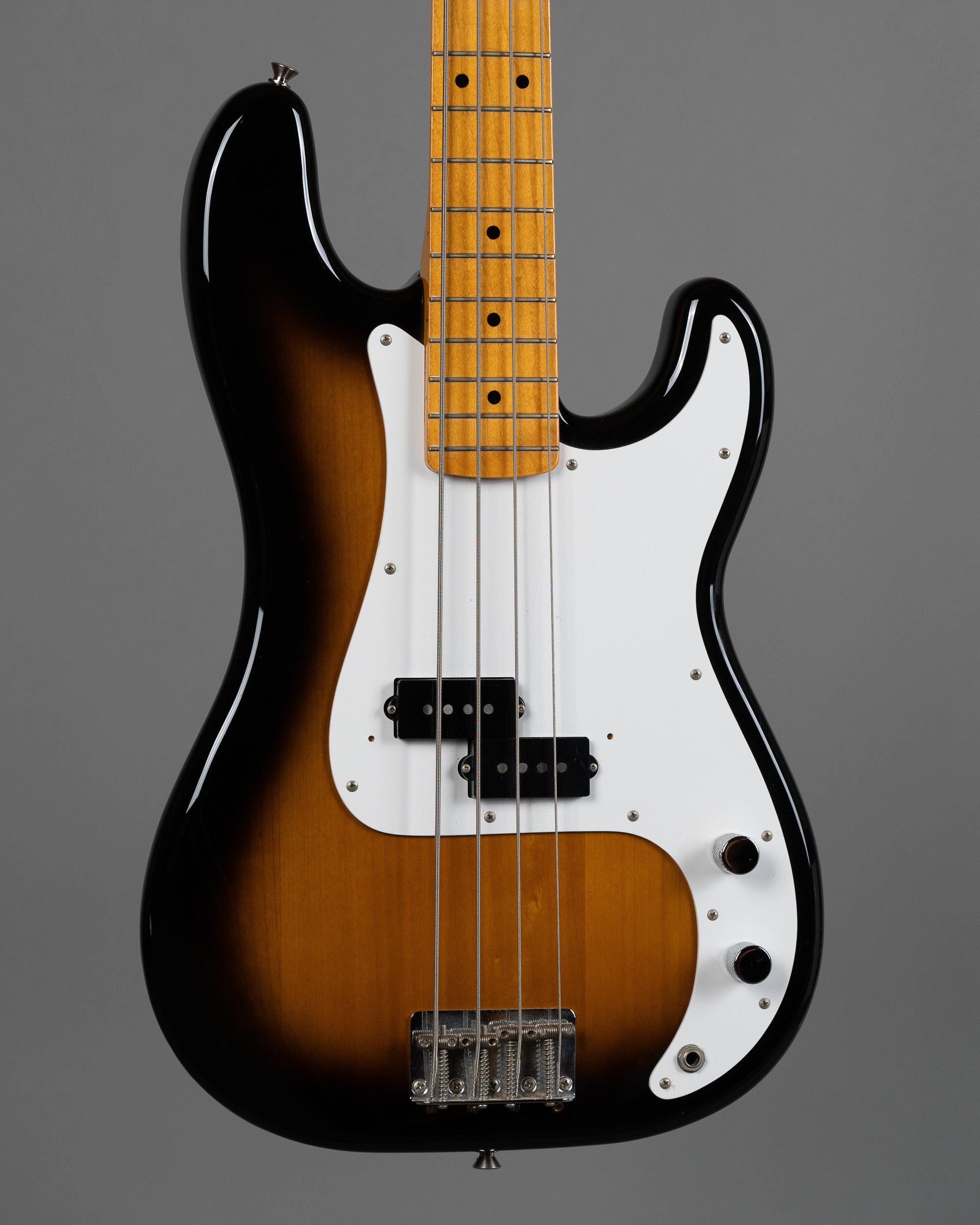 2006 Fender '57 RI Precision Bass (Japan, Sunburst, R003028)