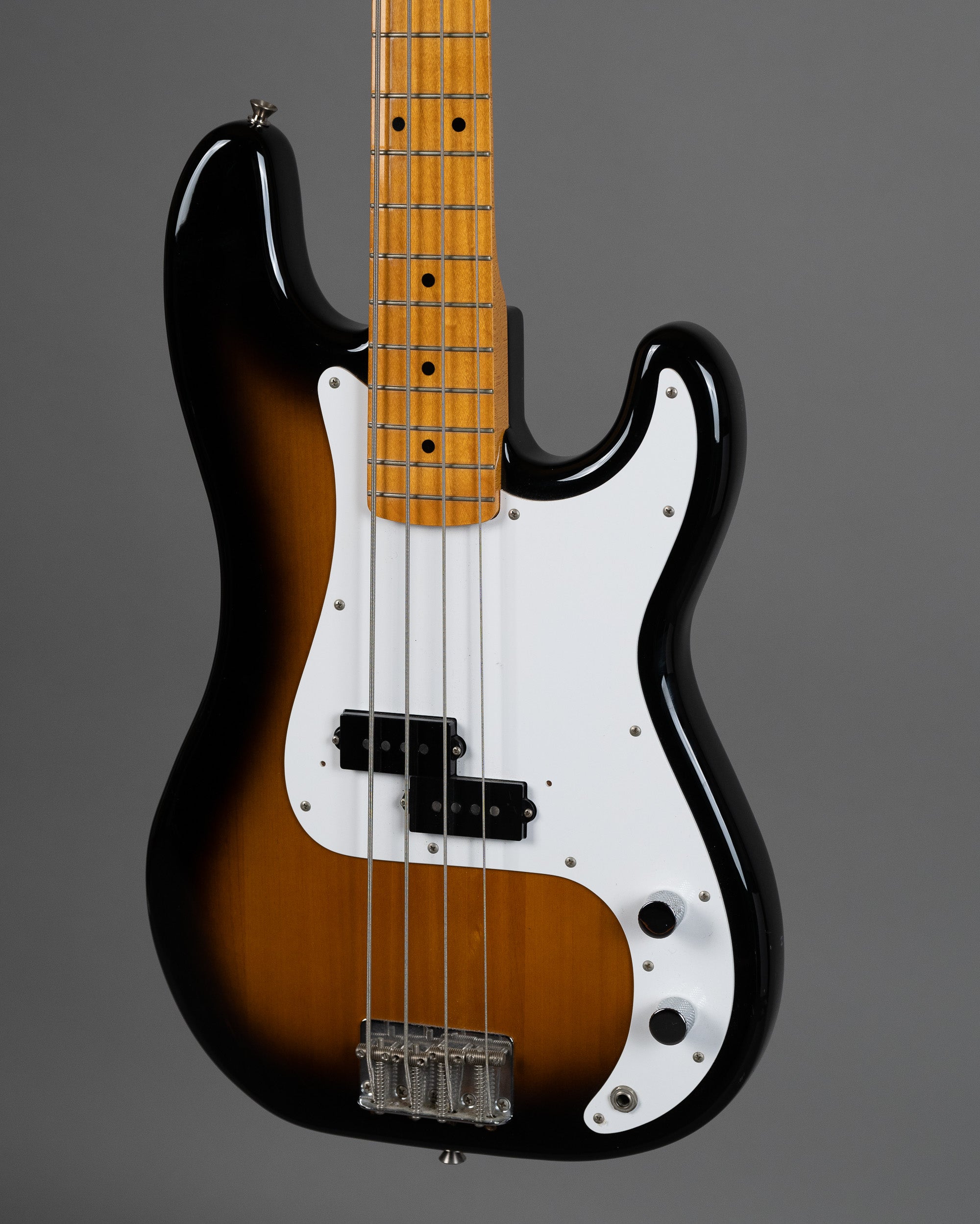 2006 Fender '57 RI Precision Bass (Japan, Sunburst, R003028)