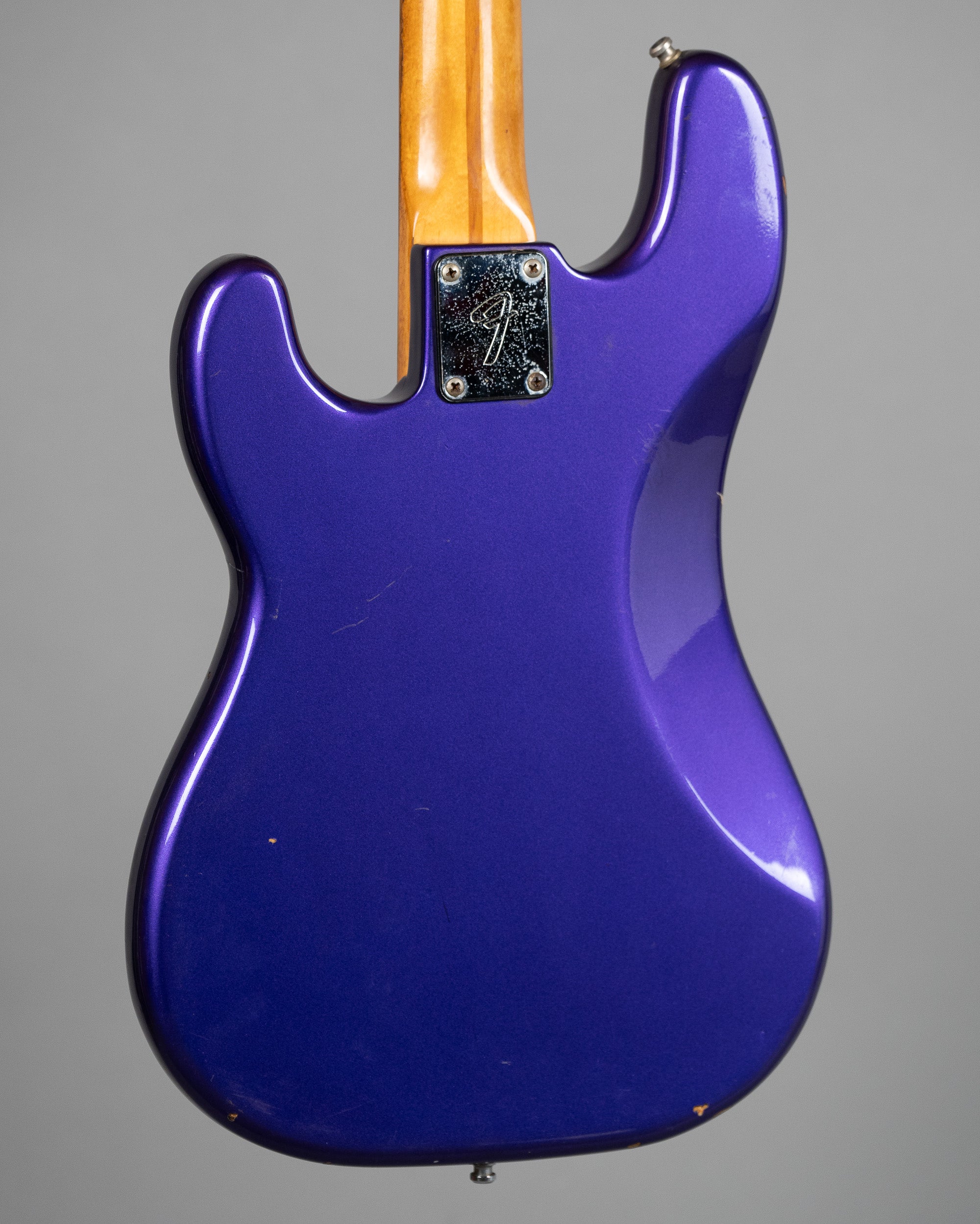 1977 Fender Precision Bass (USA, Purple Refin, HSC)