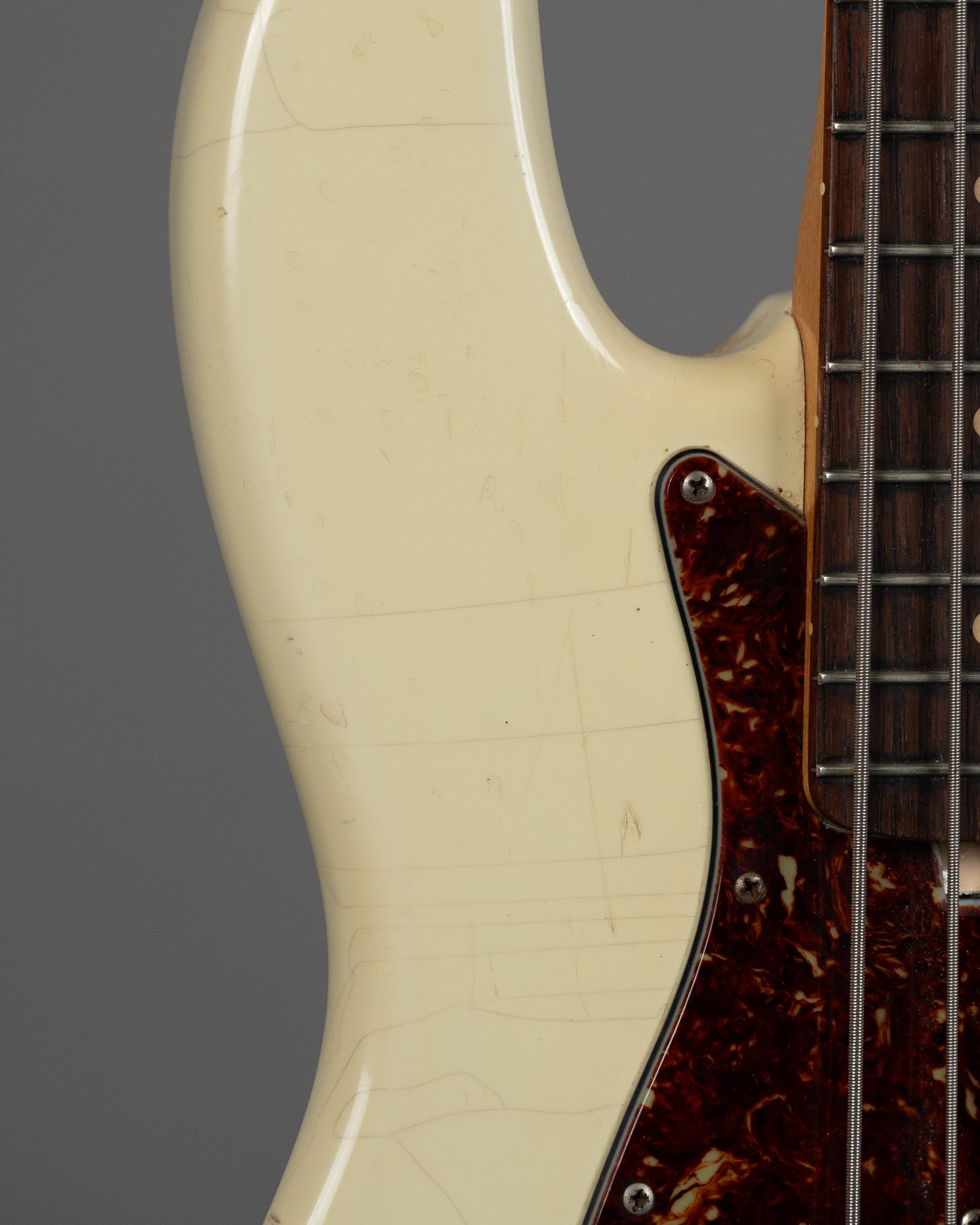 2004 Fender Custom Shop '64 Jazz Bass Relic (USA, Olympic White, OHSC)