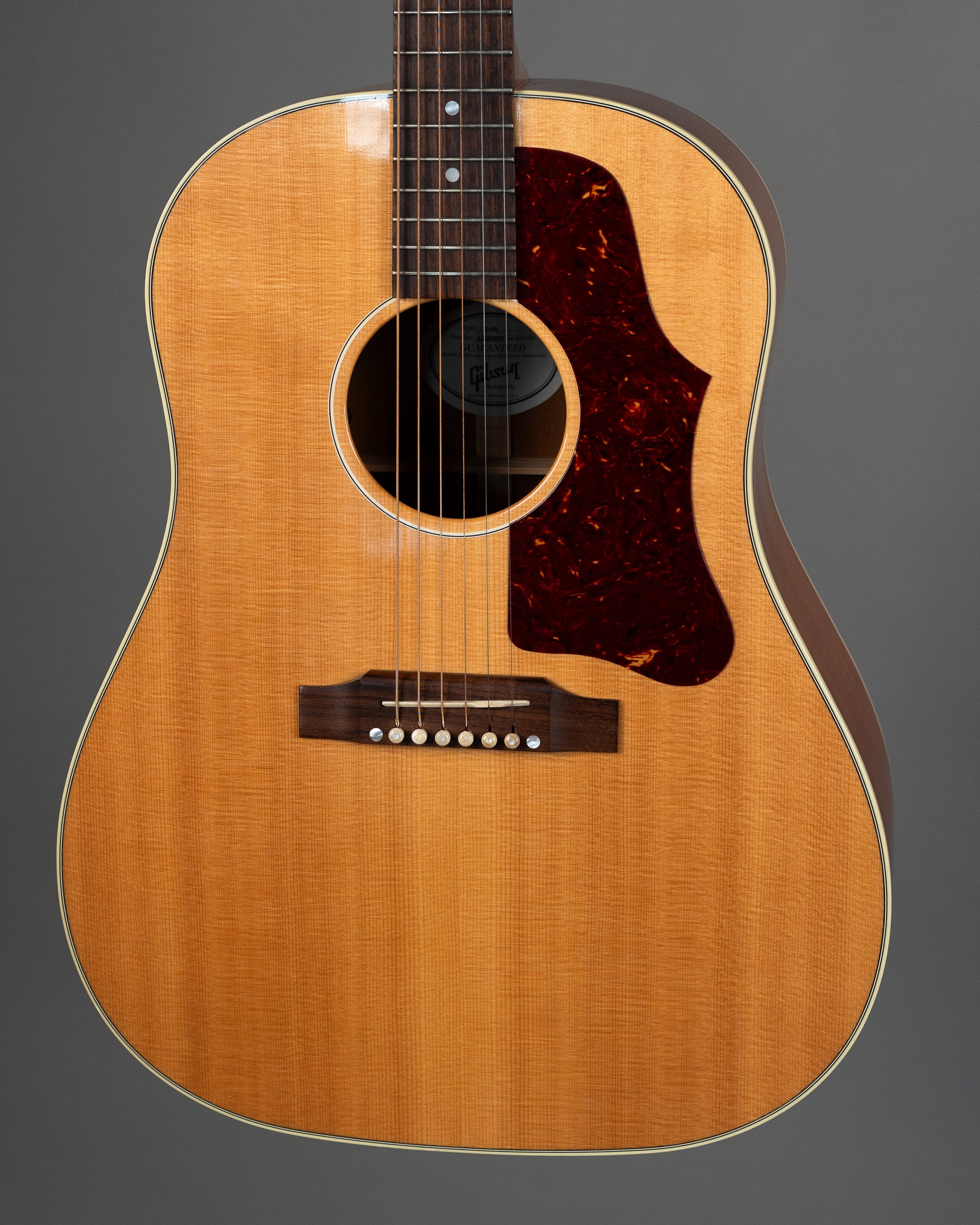 2012 Gibson J-50 Dreadnought (USA, Natural, Pickup, HSC)