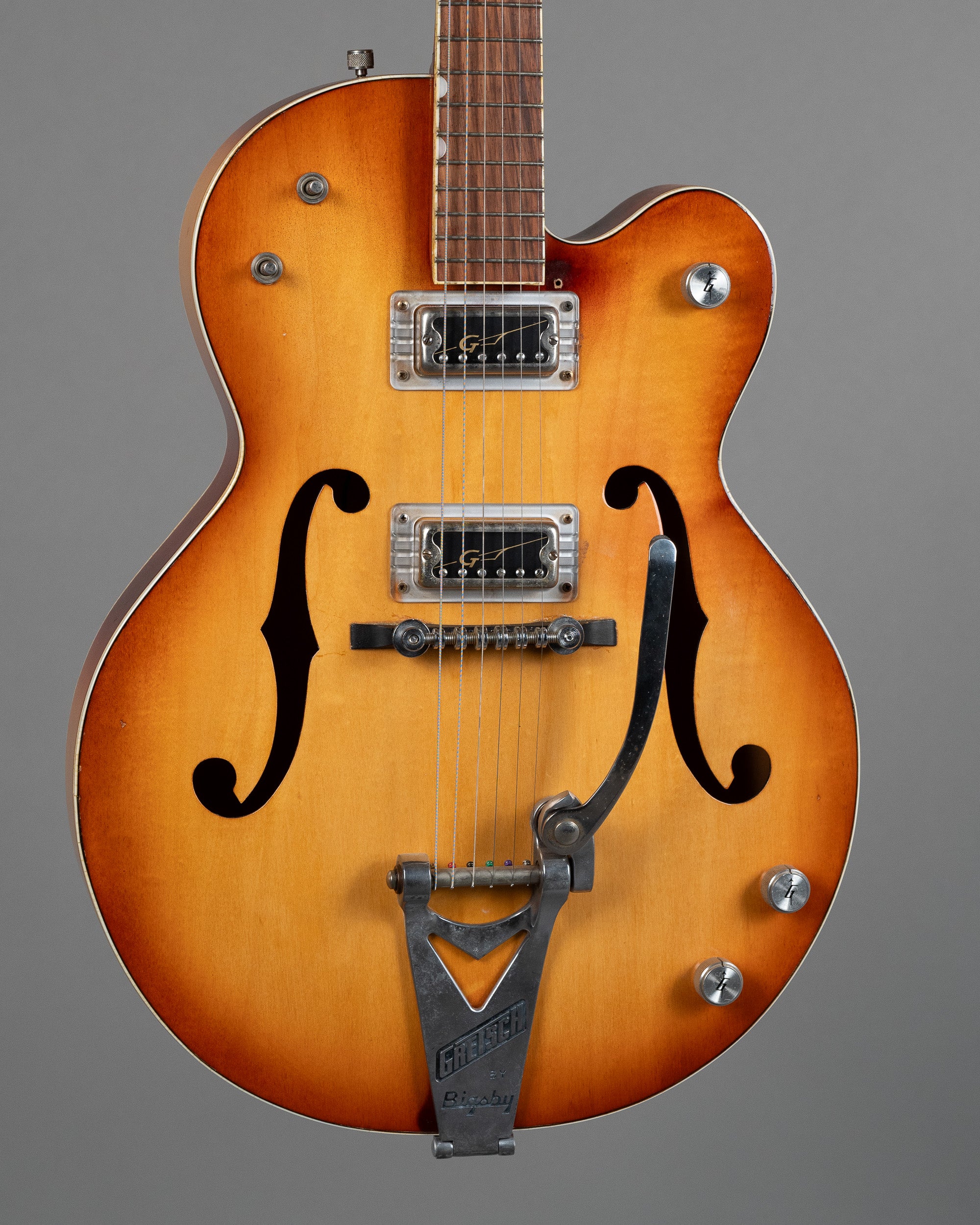 1969 Gretsch Double Anniversary 6117 (USA, Sunburst, HSC)