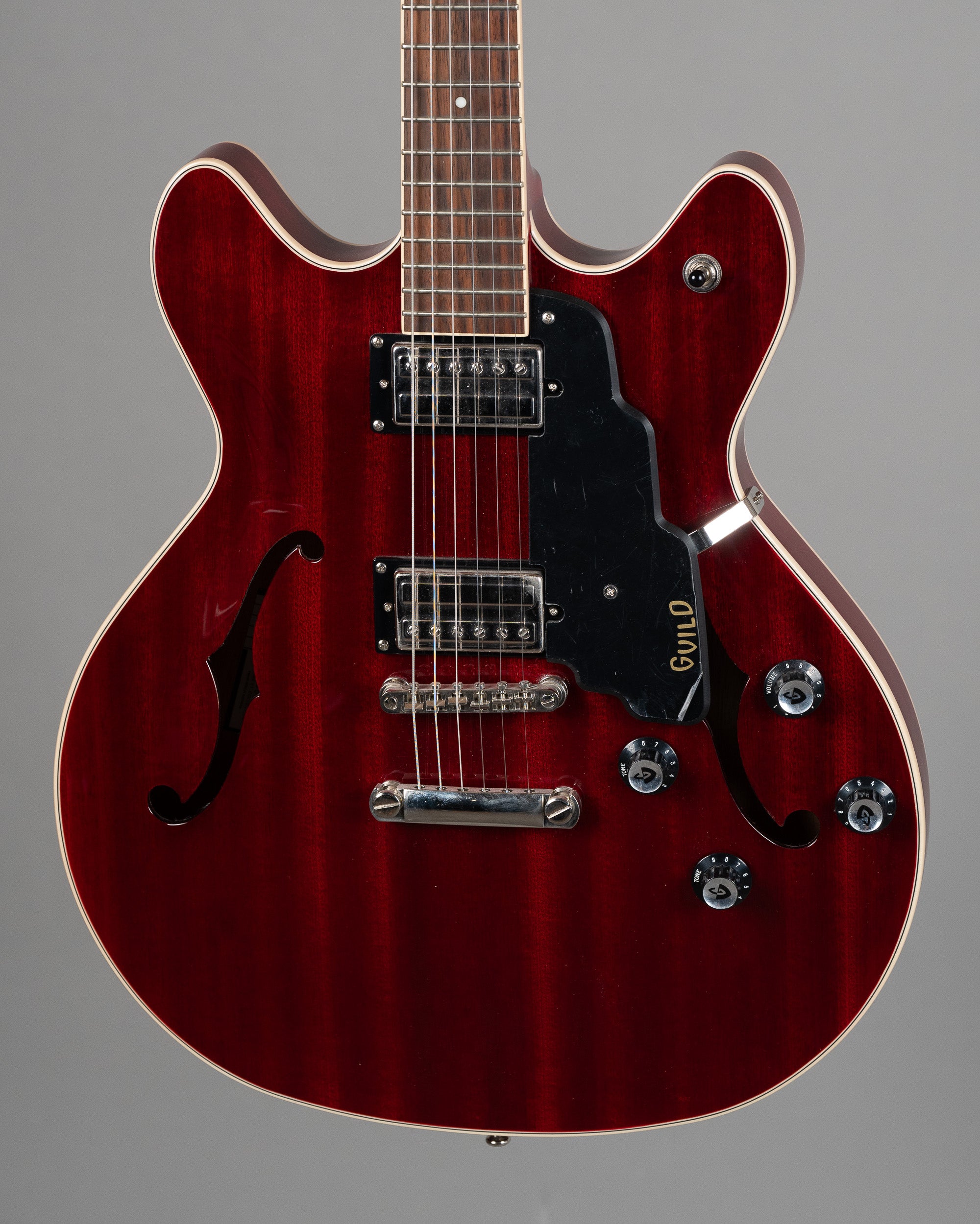 2022 Guild Starfire I 'Double Cut' Electric (Semi-Hollow, Cherry Red)