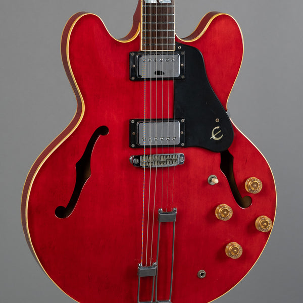 Epiphone Riviera Cherry Red 1980年代製 完売【委託お預かり品】Epiphone Riviera – Cherry Red 【”Beige