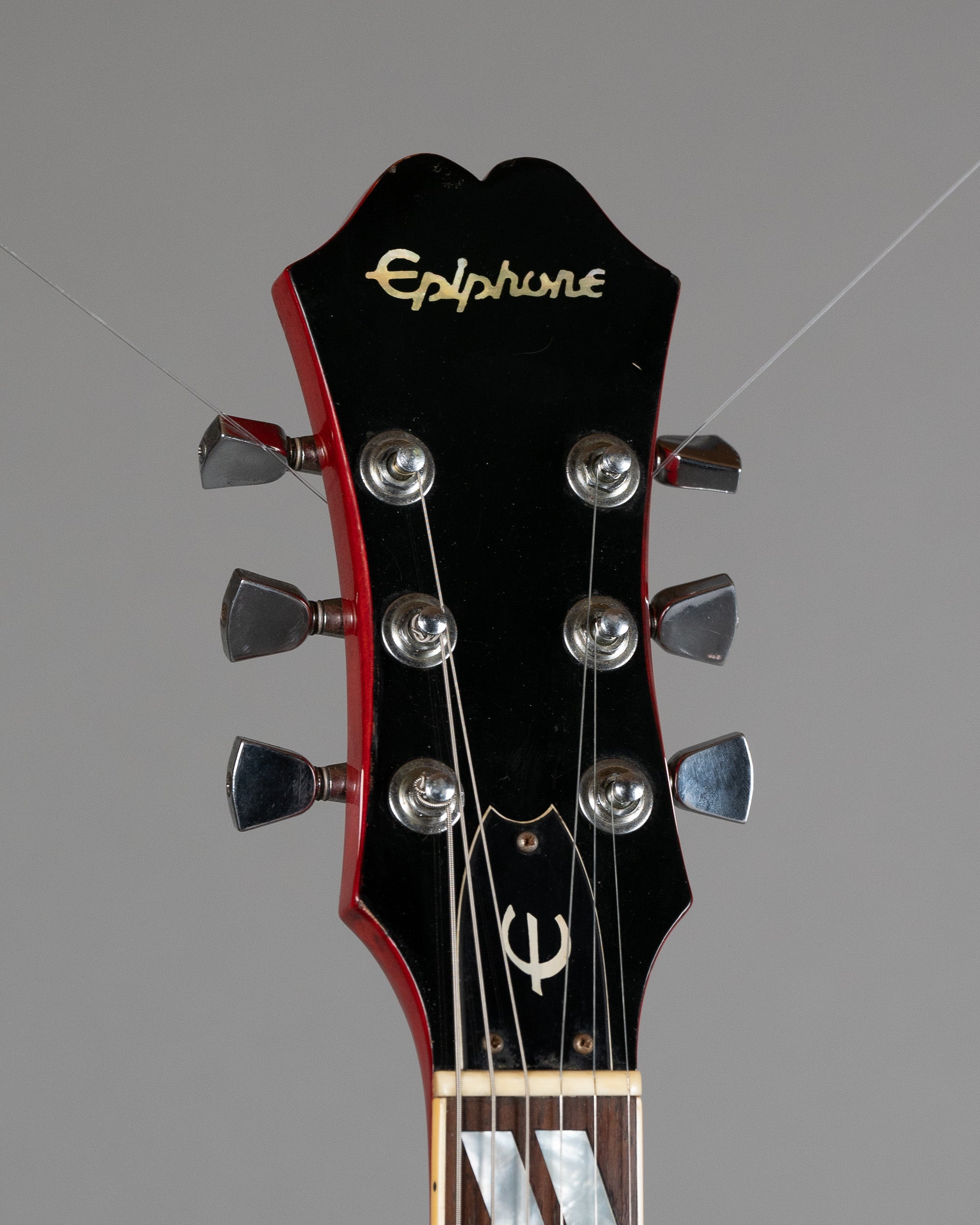 c1975 Epiphone Riviera (Japan, Cherry, OHSC)