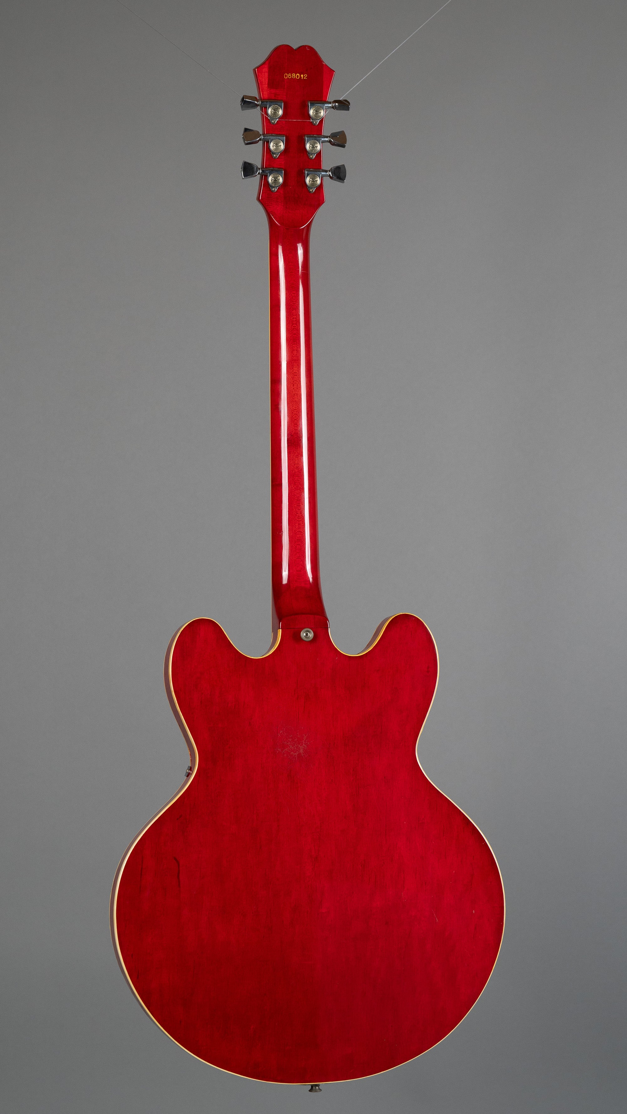 c1975 Epiphone Riviera (Japan, Cherry, OHSC)