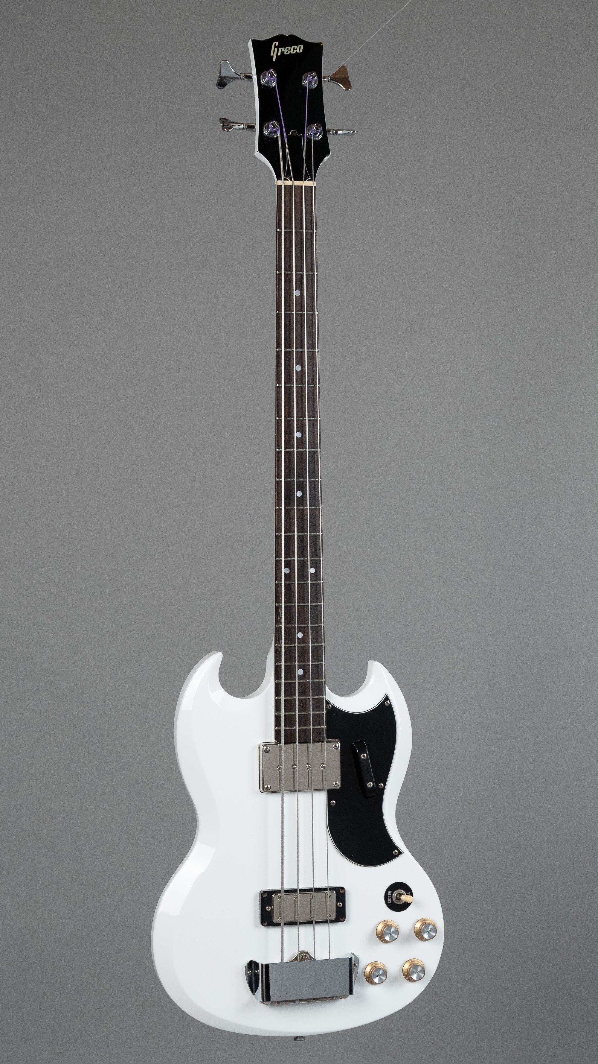 1990 Greco EB600 (Japan, White, Gig Bag)