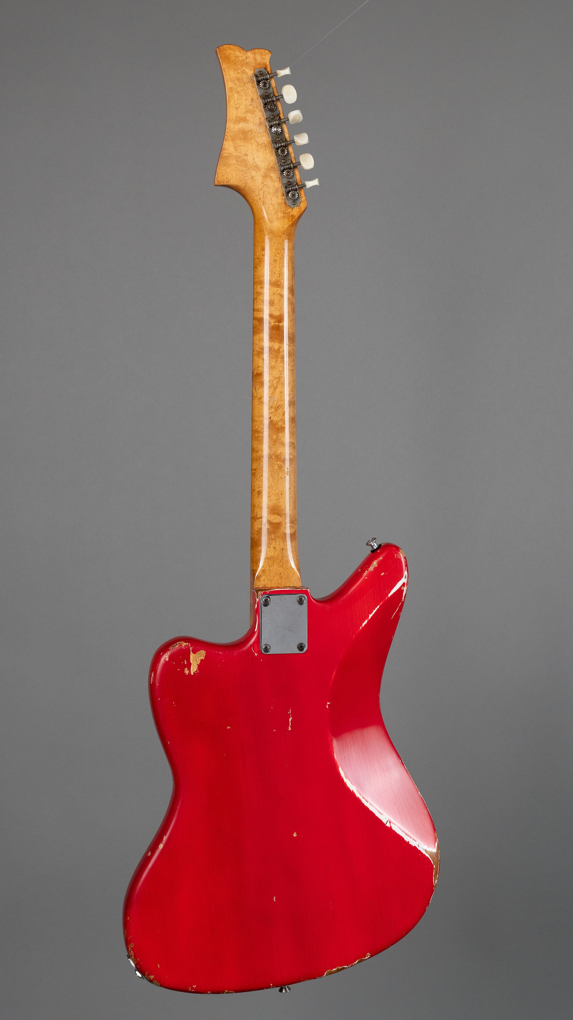 c1960s Elk Deluxe Jaguar (Japan, Love Red, HSC)