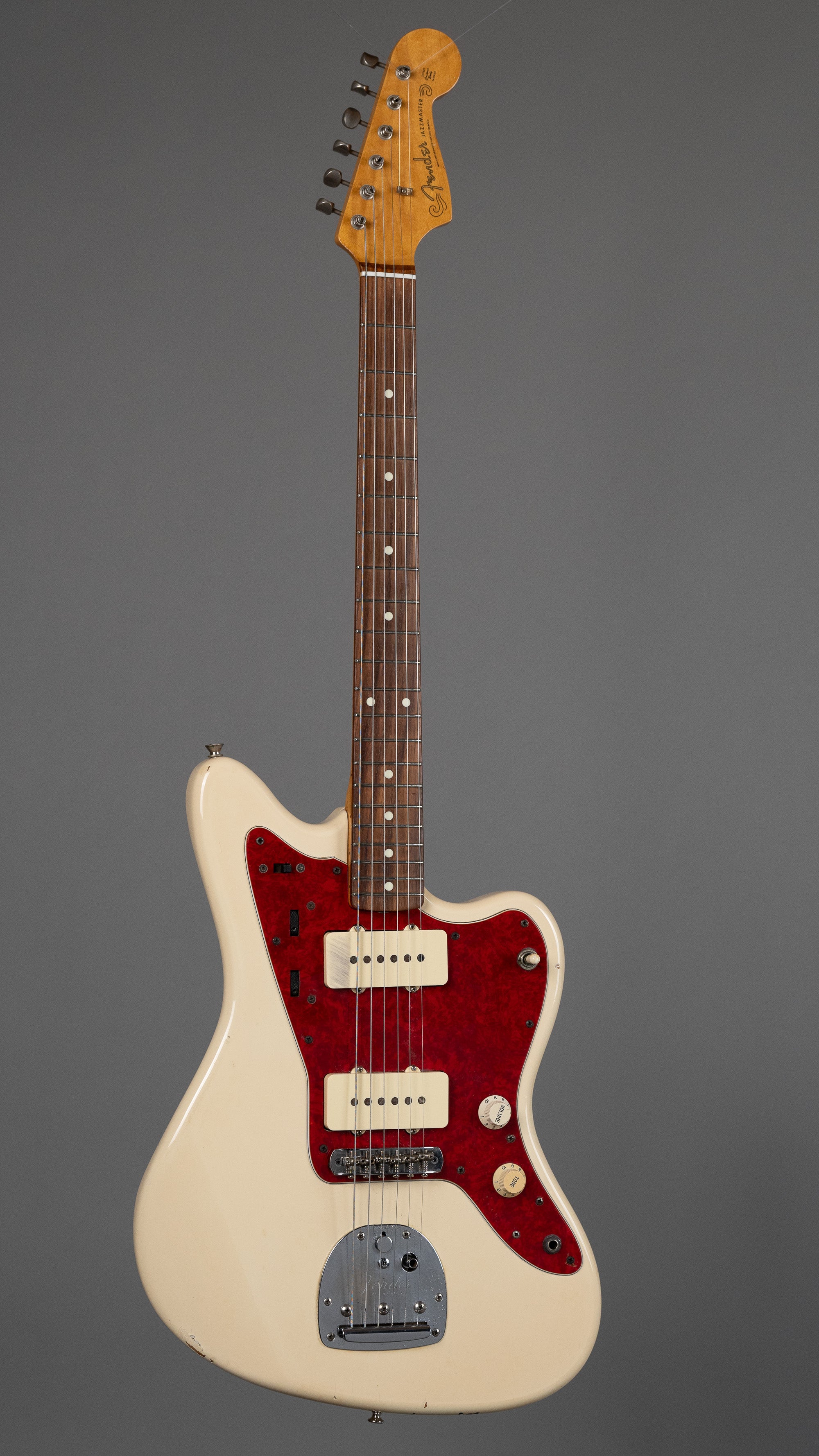 1997 Fender Jazzmaster '62RI (Japan, Olympic White Refin, Gig Bag)