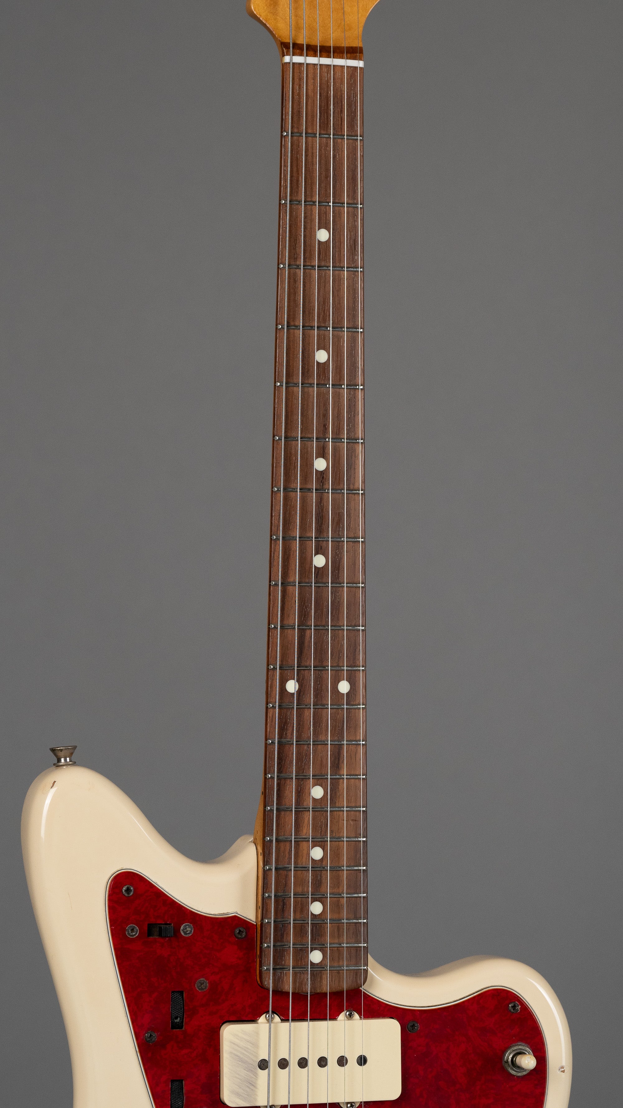 1997 Fender Jazzmaster '62RI (Japan, Olympic White Refin, Gig Bag)