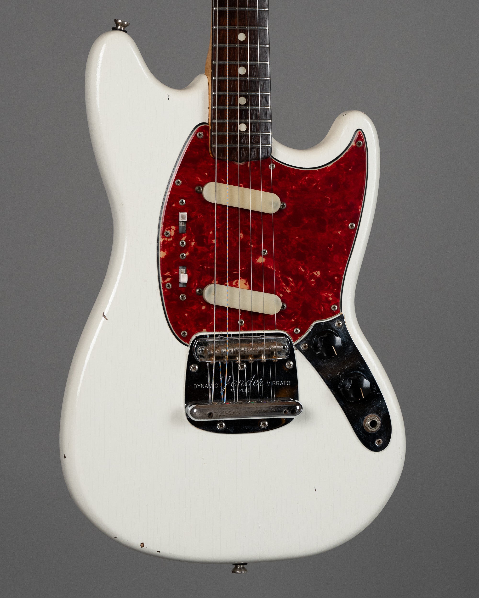 1965 Fender Mustang (USA, Olympic White, OHSC)