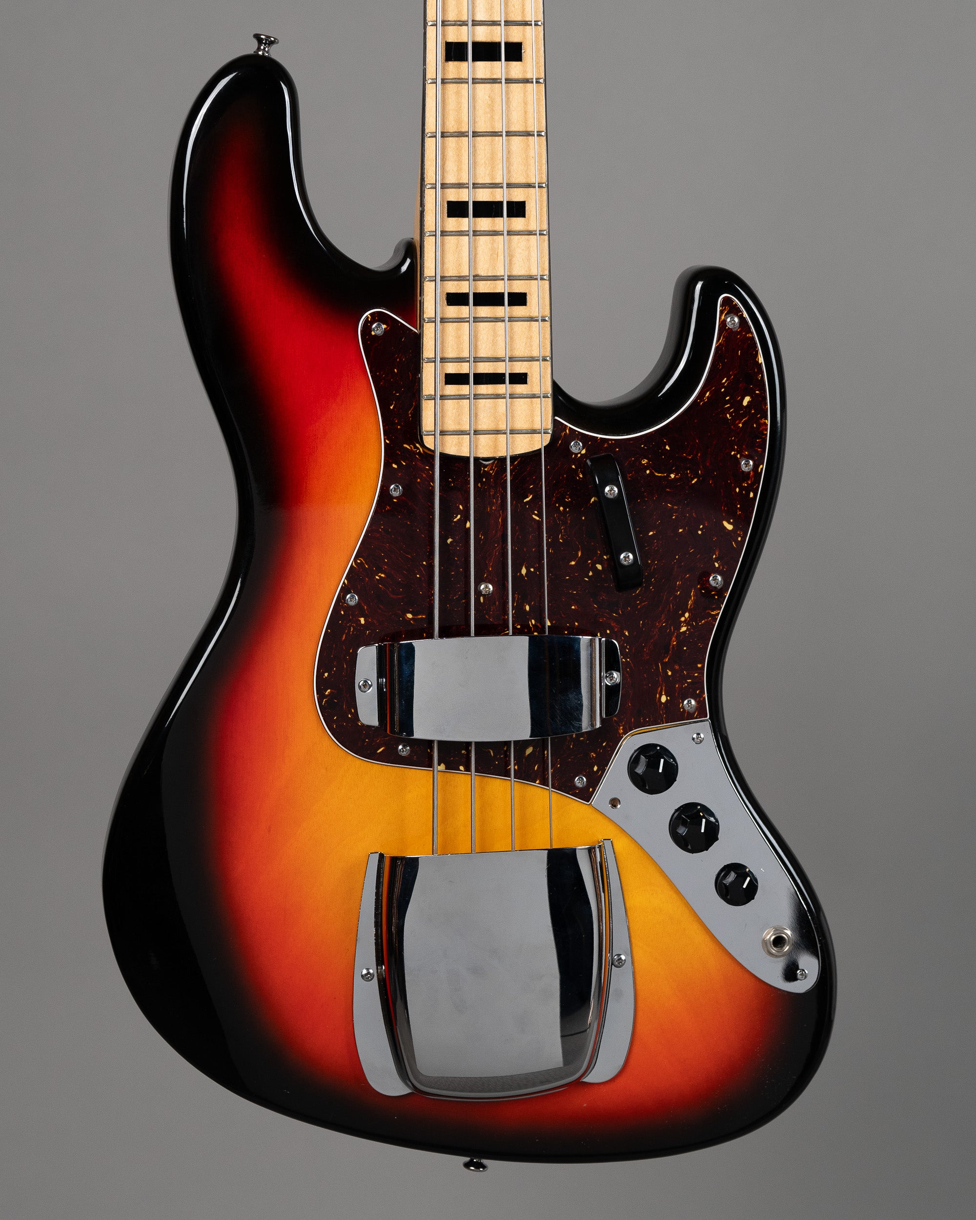 c1970s Fresher Personal Bass 'Jazz Bass' (Japan, Sunburst. Gig Bag)