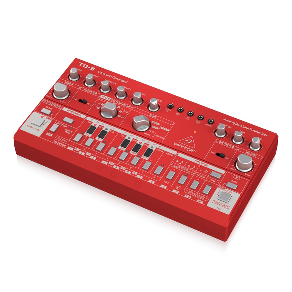 Behringer TD-3 Red Analog Bass Line