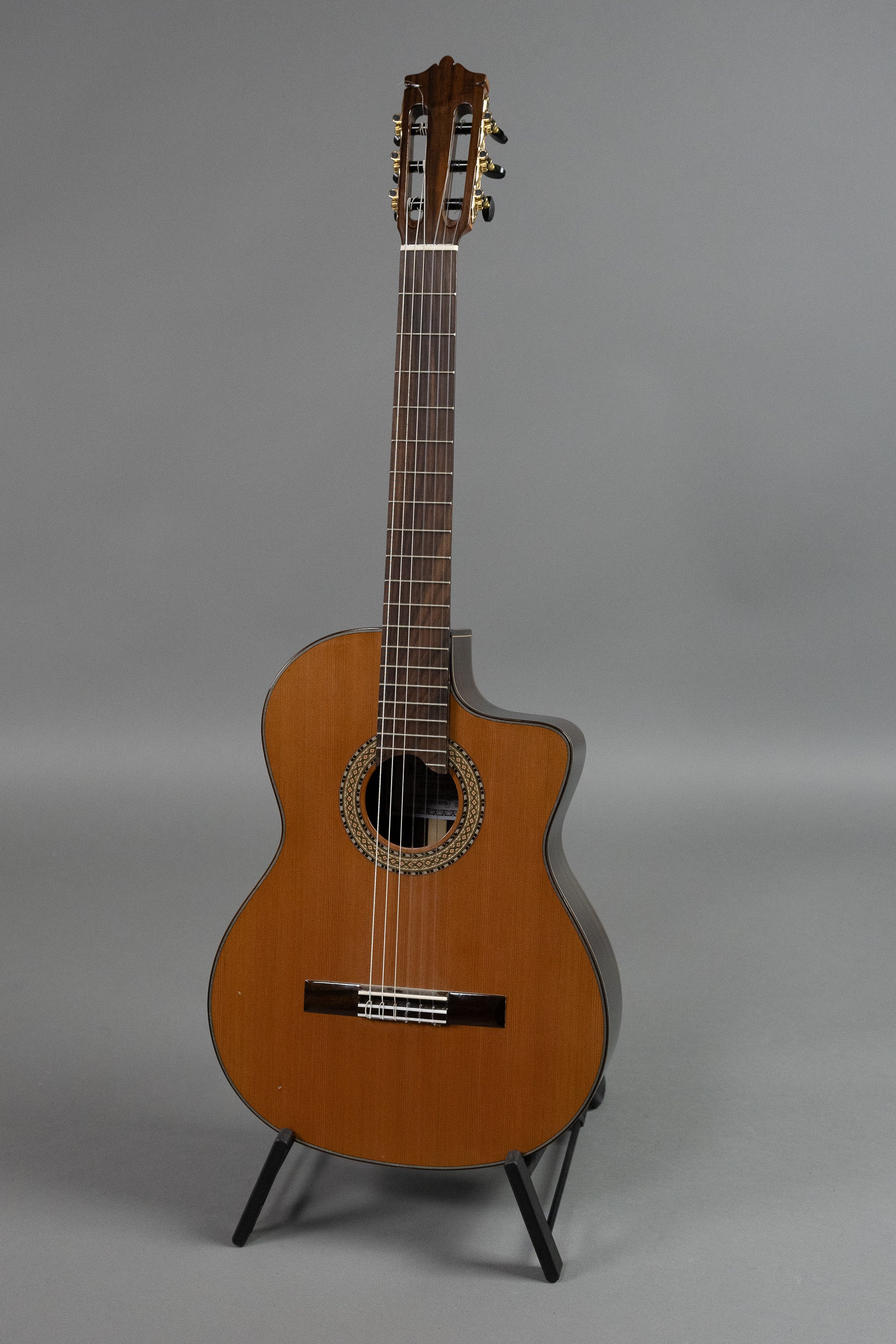 2021 Katoh MCG80CAE Classical Guitar (China, Solid Cedar Top, Cutaway & Pickup)