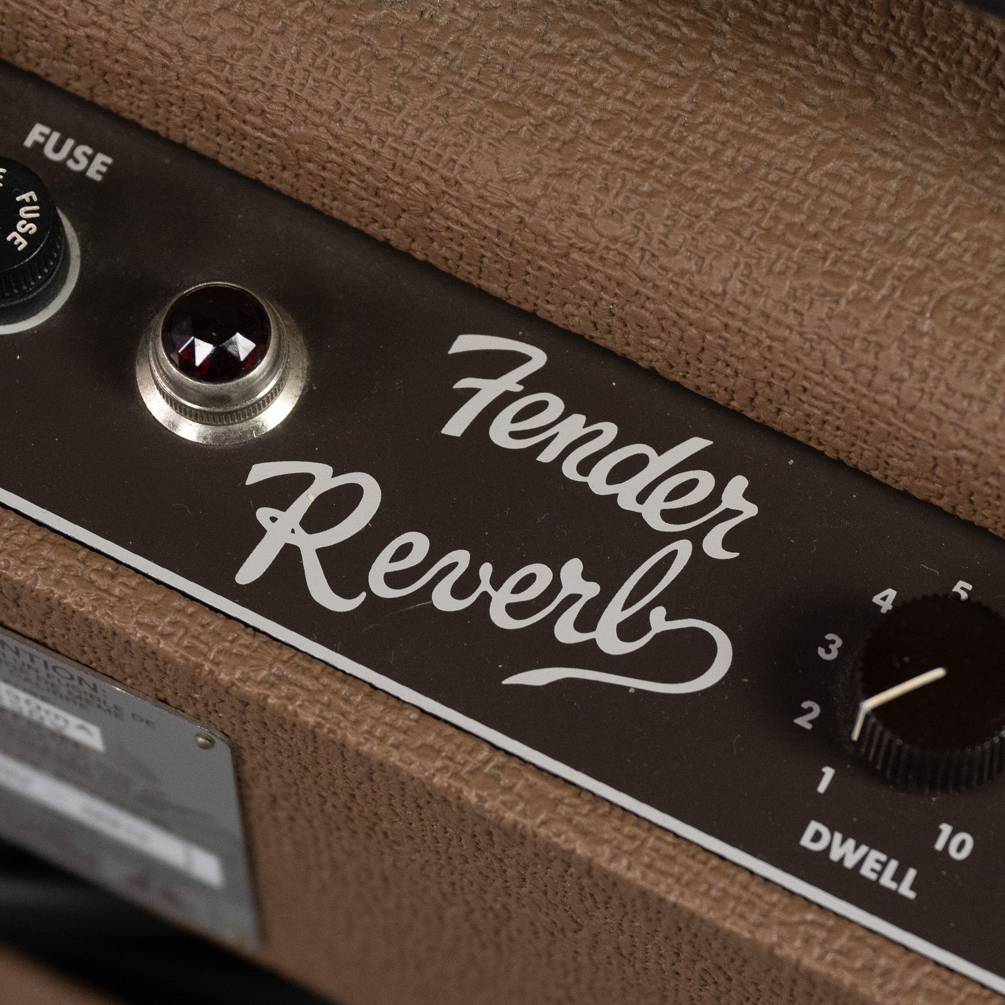 2001 Fender '63 Tube Reverb (USA, Brown, 240V)