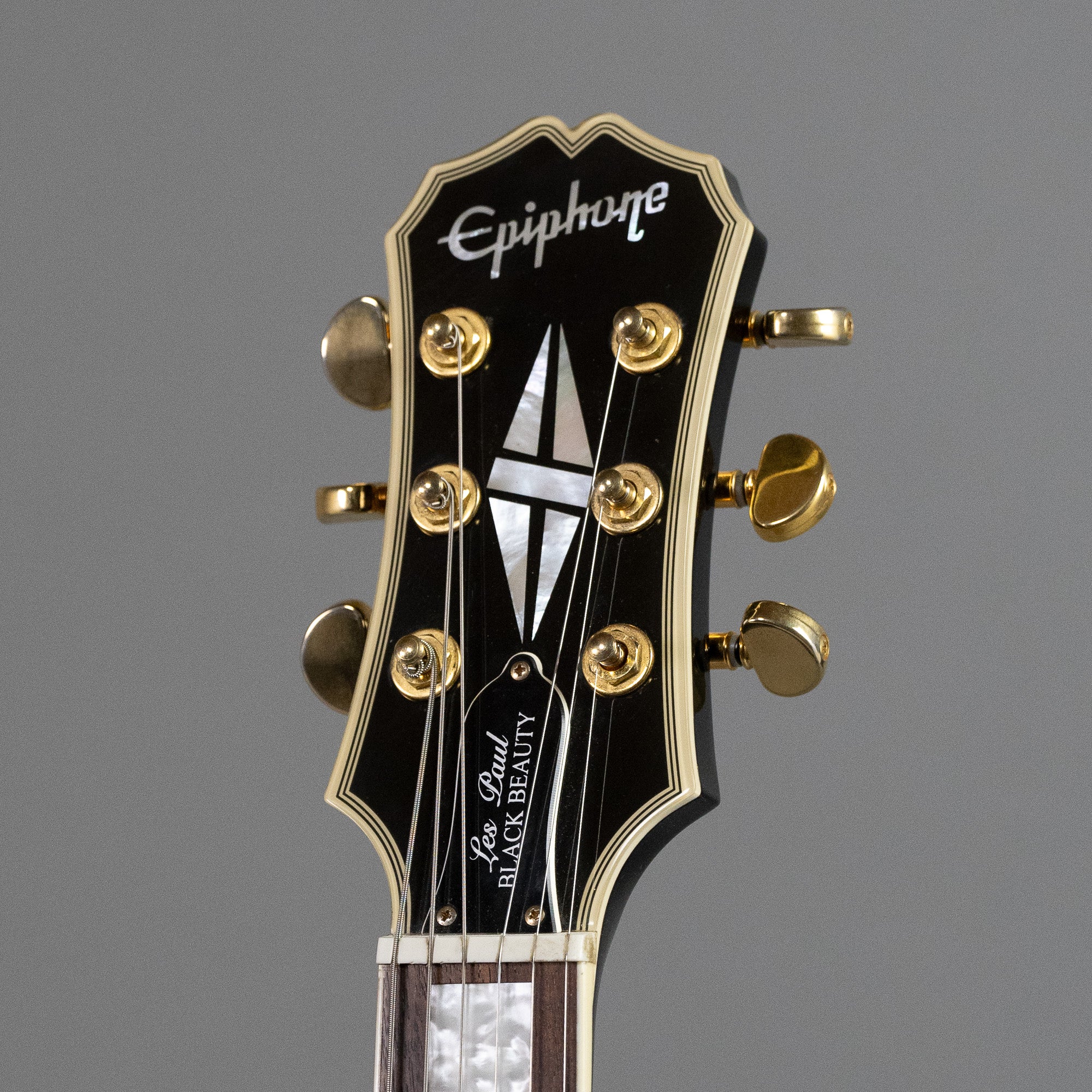 2005 Epiphone Les Paul Custom 3 Pickup  (Korea, Black)