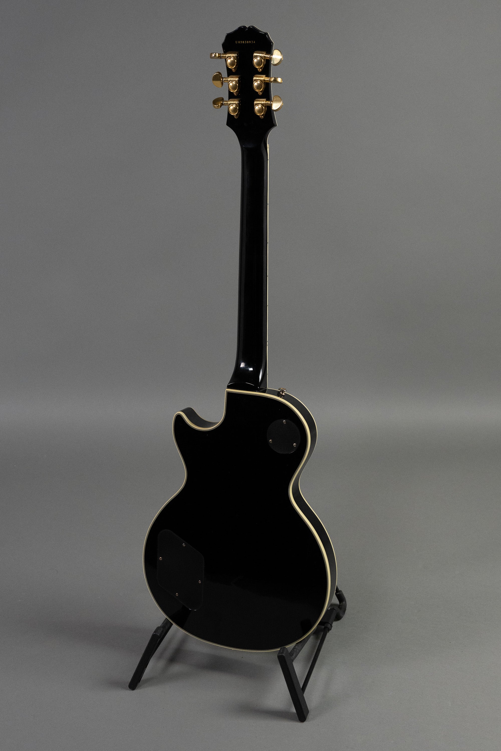 2005 Epiphone Les Paul Custom 3 Pickup  (Korea, Black)