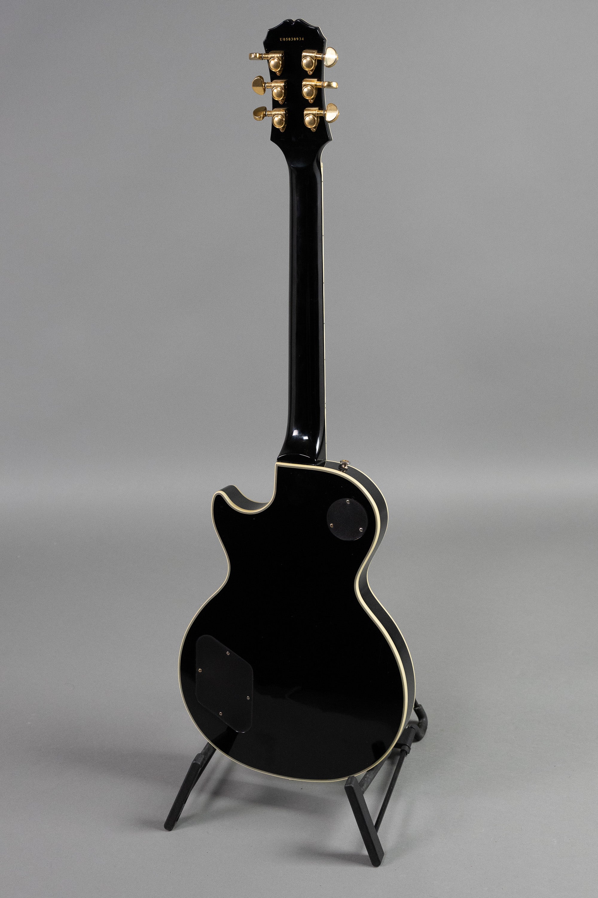 2005 Epiphone Les Paul Custom 3 Pickup  (Korea, Black)