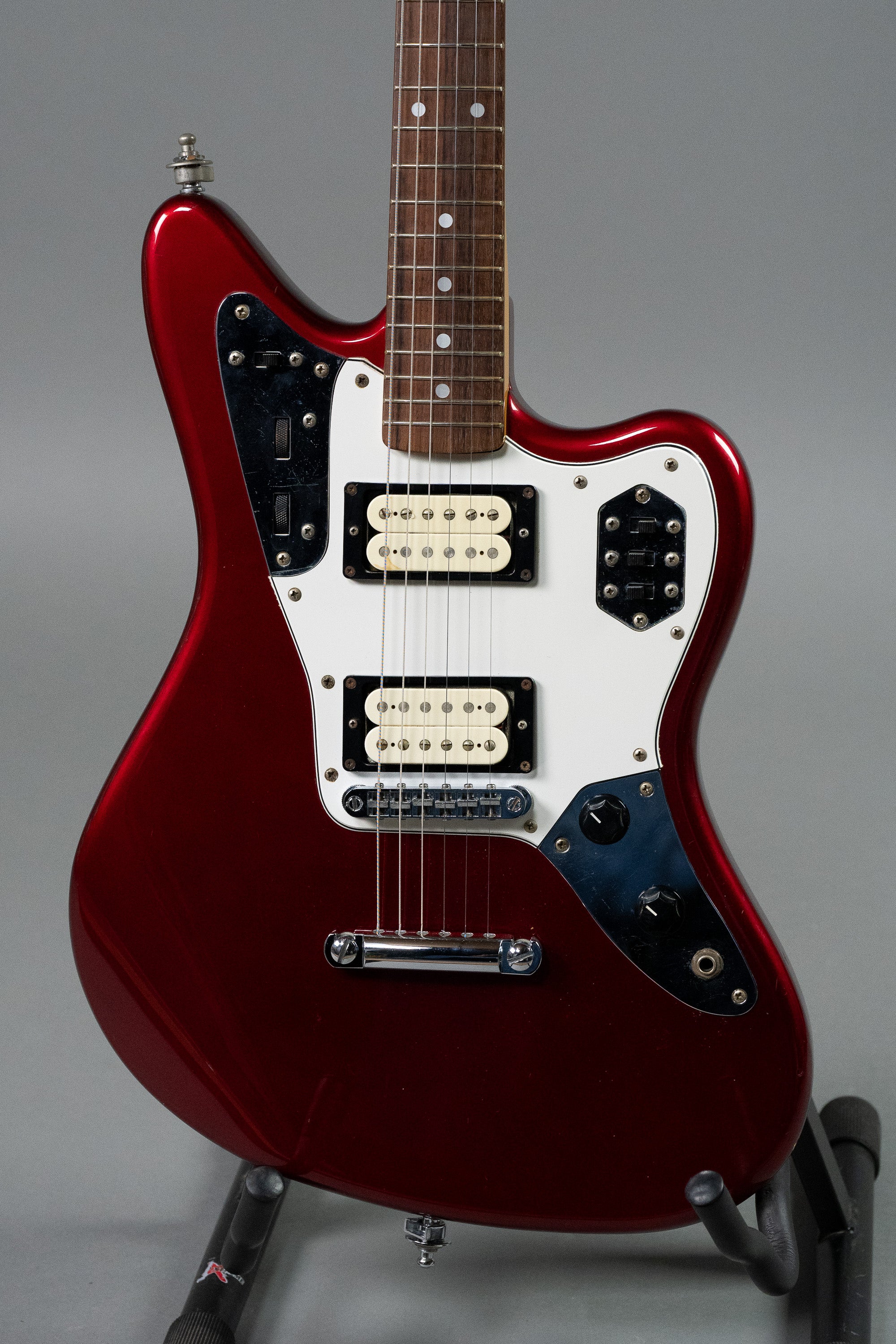 2002 Fender Jaguar HH (Japan, Old Candy Apple Red)