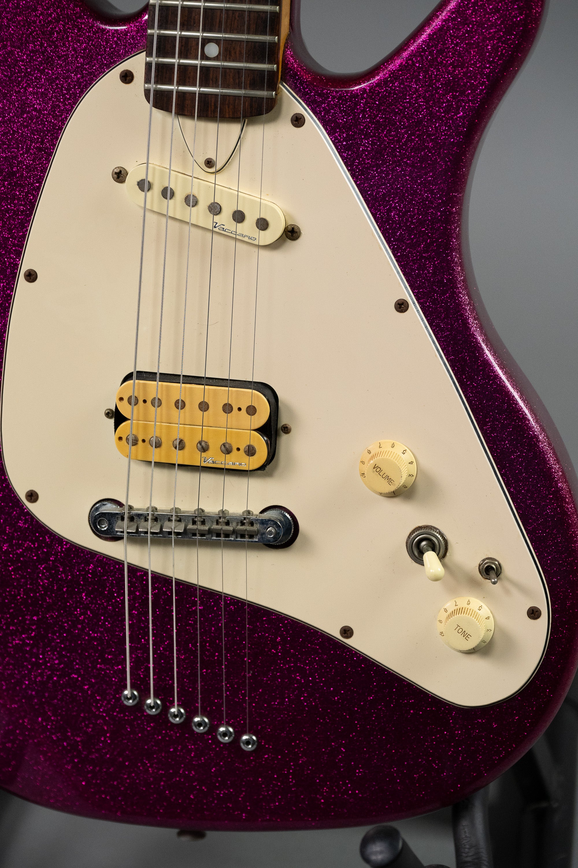 c2000s Vaccaro X-Ray (Korea, Purple Sparkle, Gig Bag)