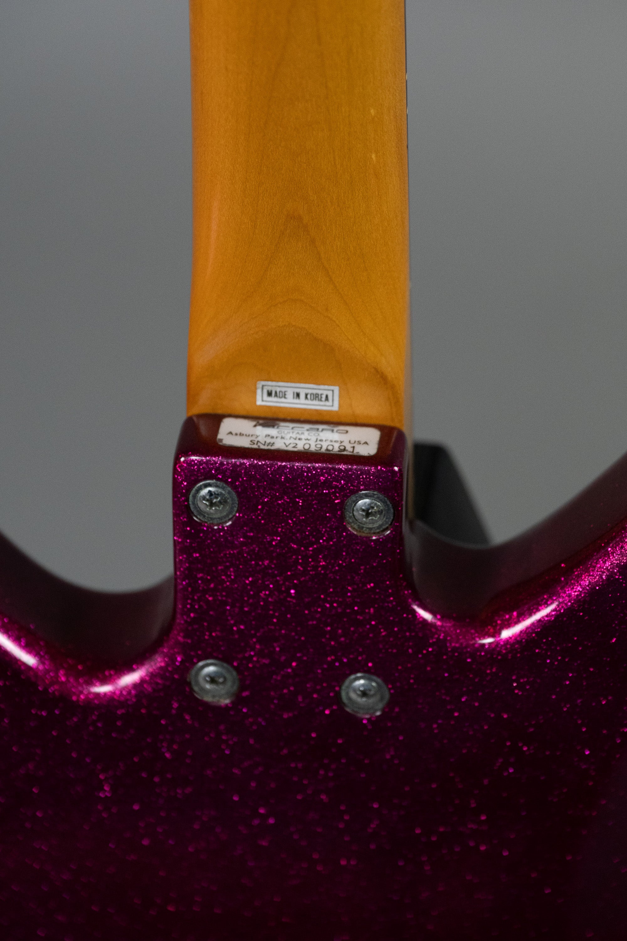 c2000s Vaccaro X-Ray (Korea, Purple Sparkle, Gig Bag)