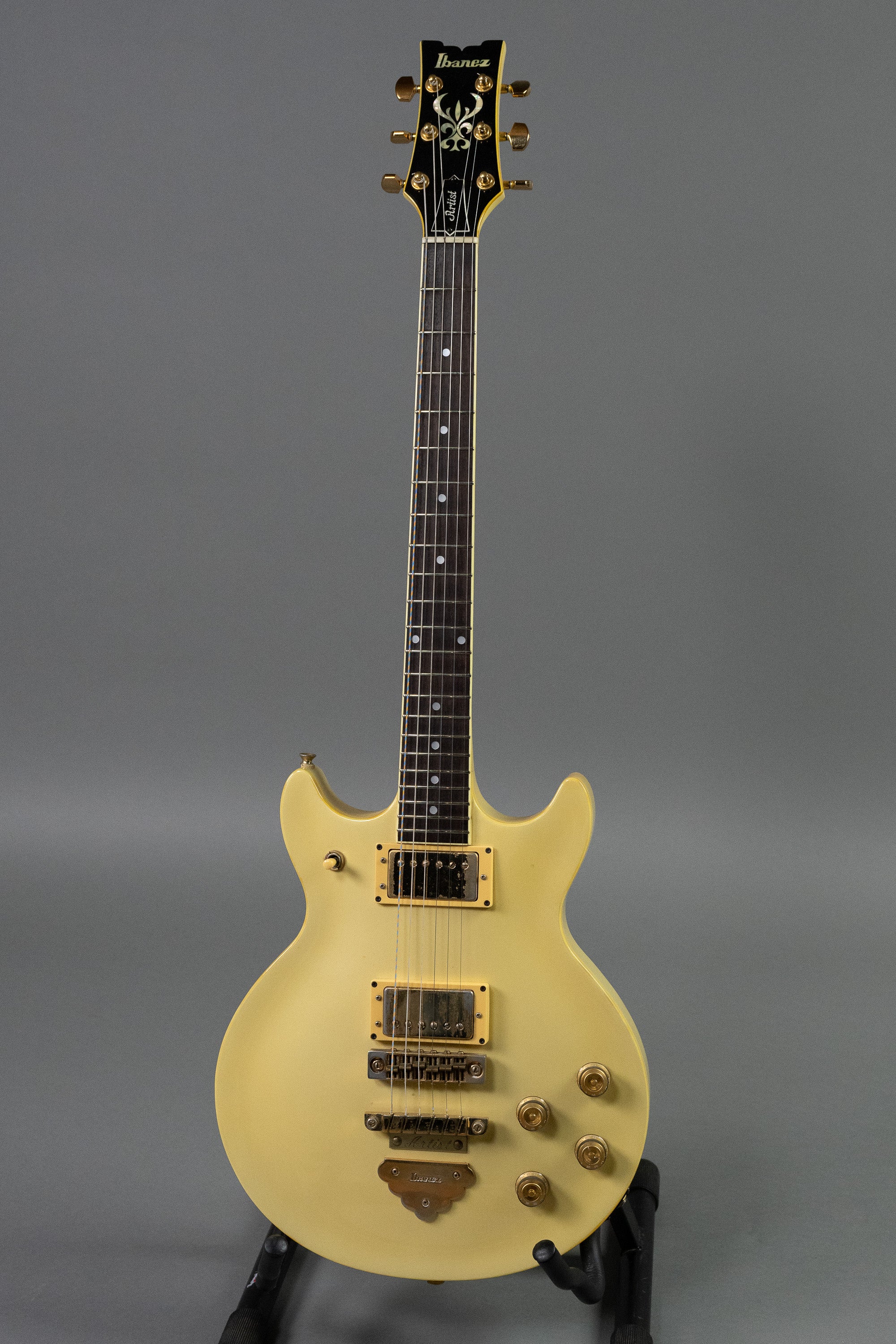 1982 Ibanez AR100 Artist (Japan, Polar White)